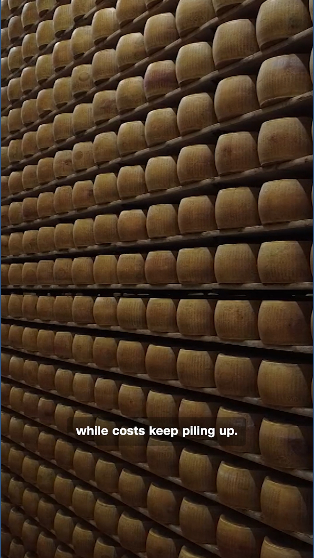 Inside Italy’s 'cheese bank' where Parmesan is worth millions | khou.com