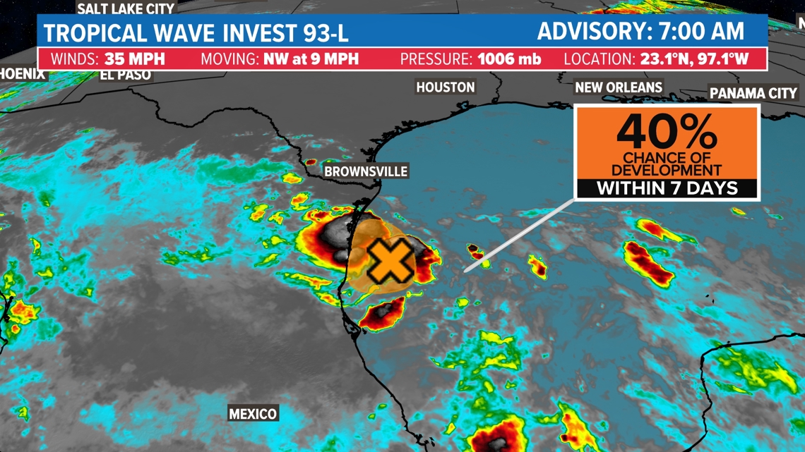 Tropical update: System trying to form in Gulf of Mexico | khou.com