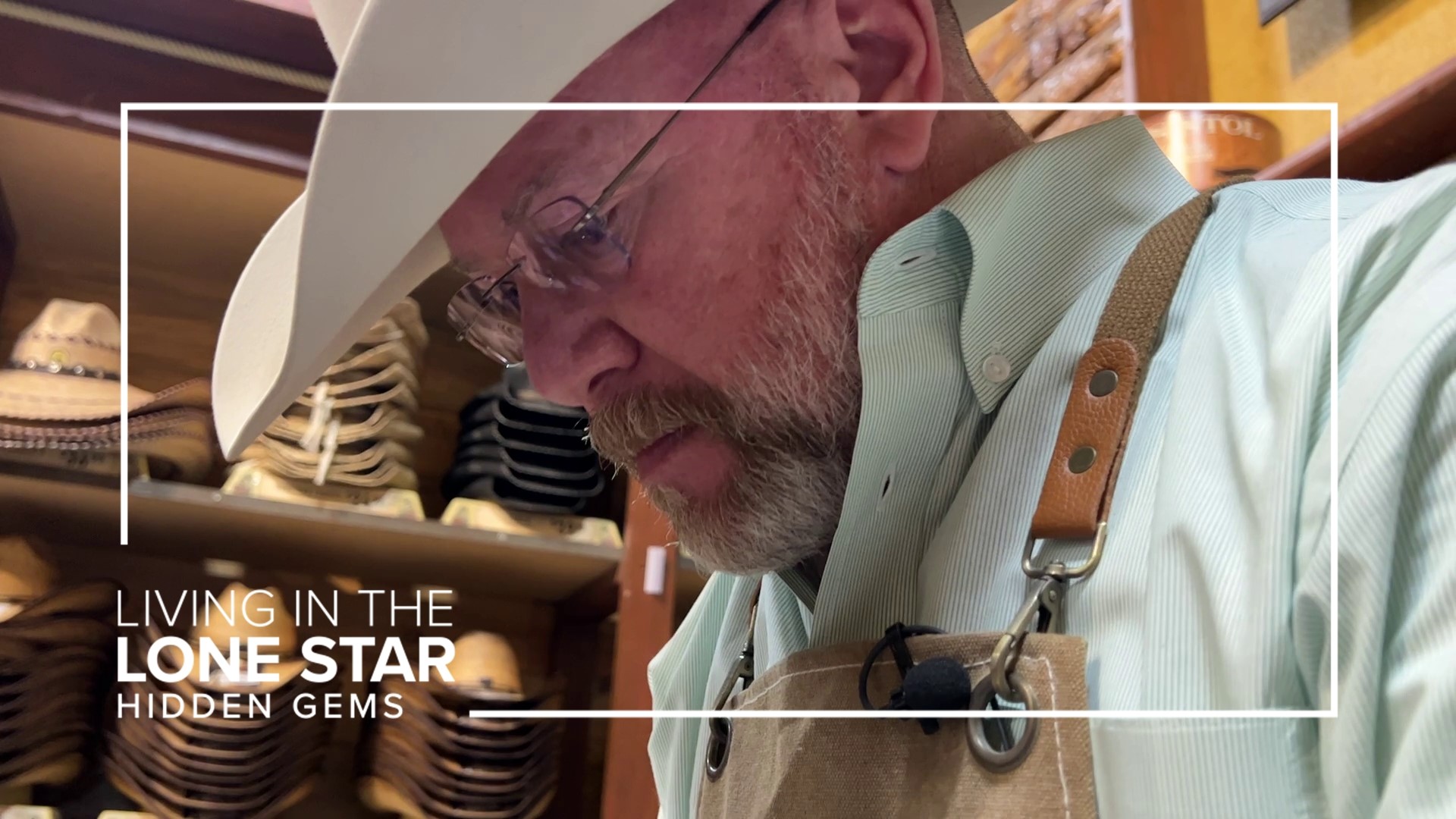 Lawrence Jagneaux creates, cleans, restores, shapes and brands cowboy hats, services that are all in demand ahead of RodeoHouston.