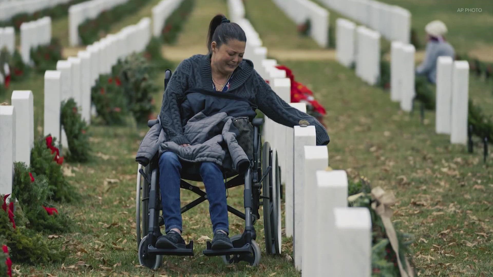 Wreaths Across America Houston wreathlaying ceremony