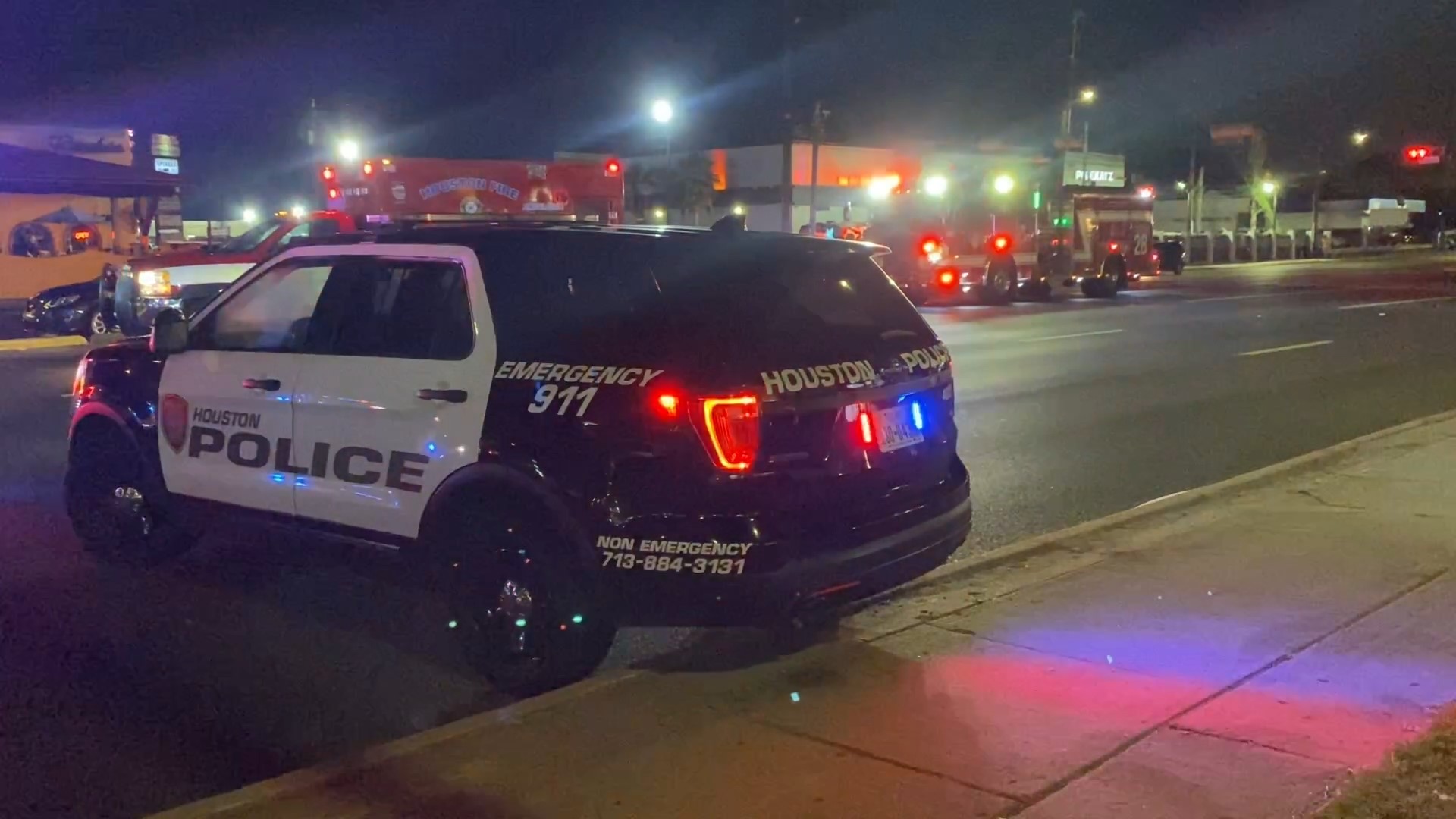 Police said the driver may have been intoxicated after hitting a woman crossing the street on Westheimer.