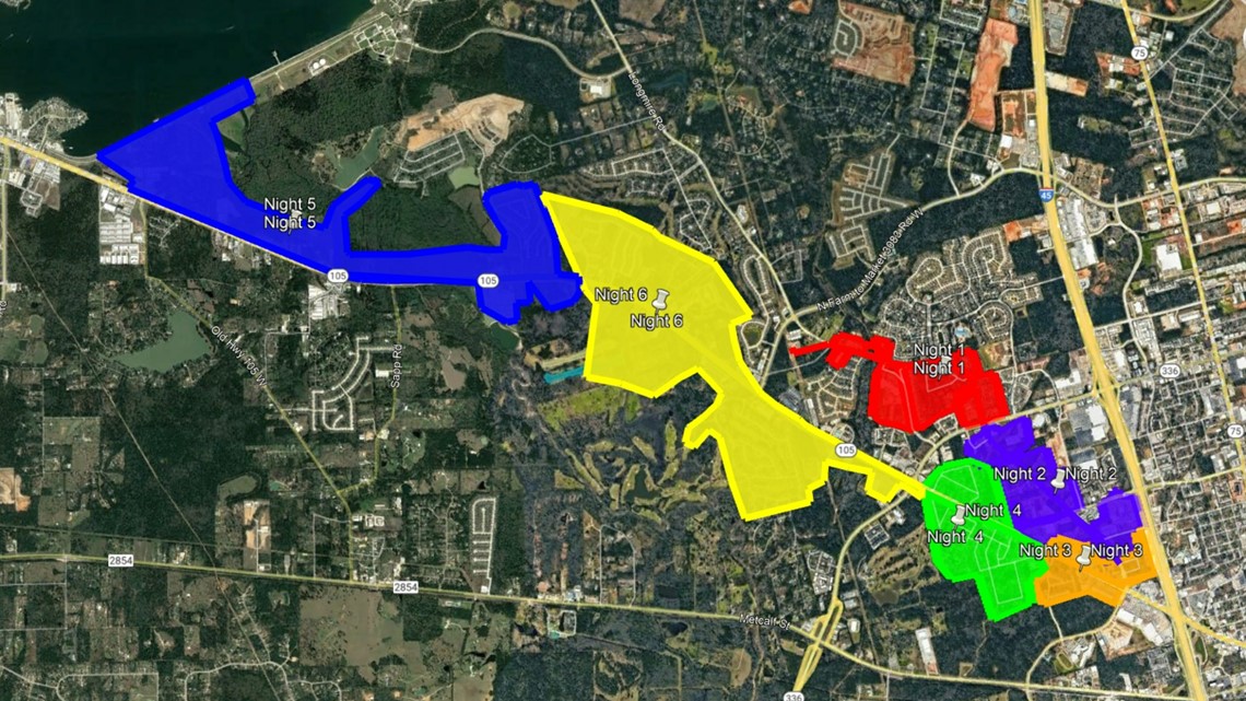 Entergy planned power outages in Conroe start Oct. 30 - Vimarsana News