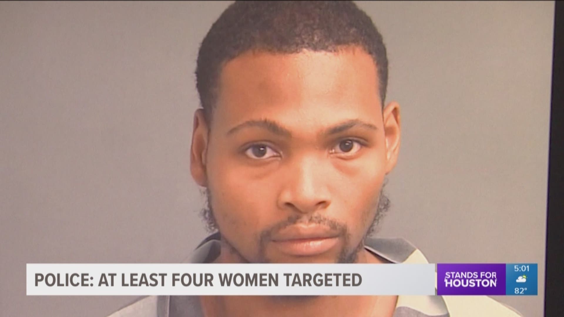 A man has been arrested after he attempted to kidnap four women and sexually assaulted two of them, according to the Harris County Sheriff's Office. 