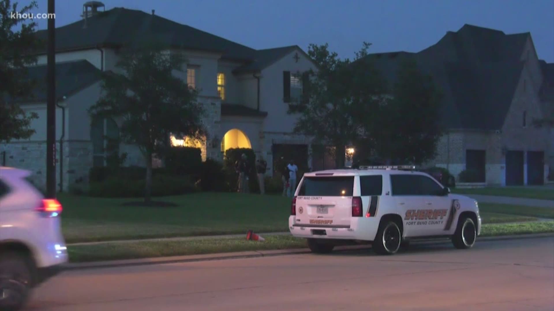 A 3-year-old was flown to a hospital after accidentally shooting himself in Katy.