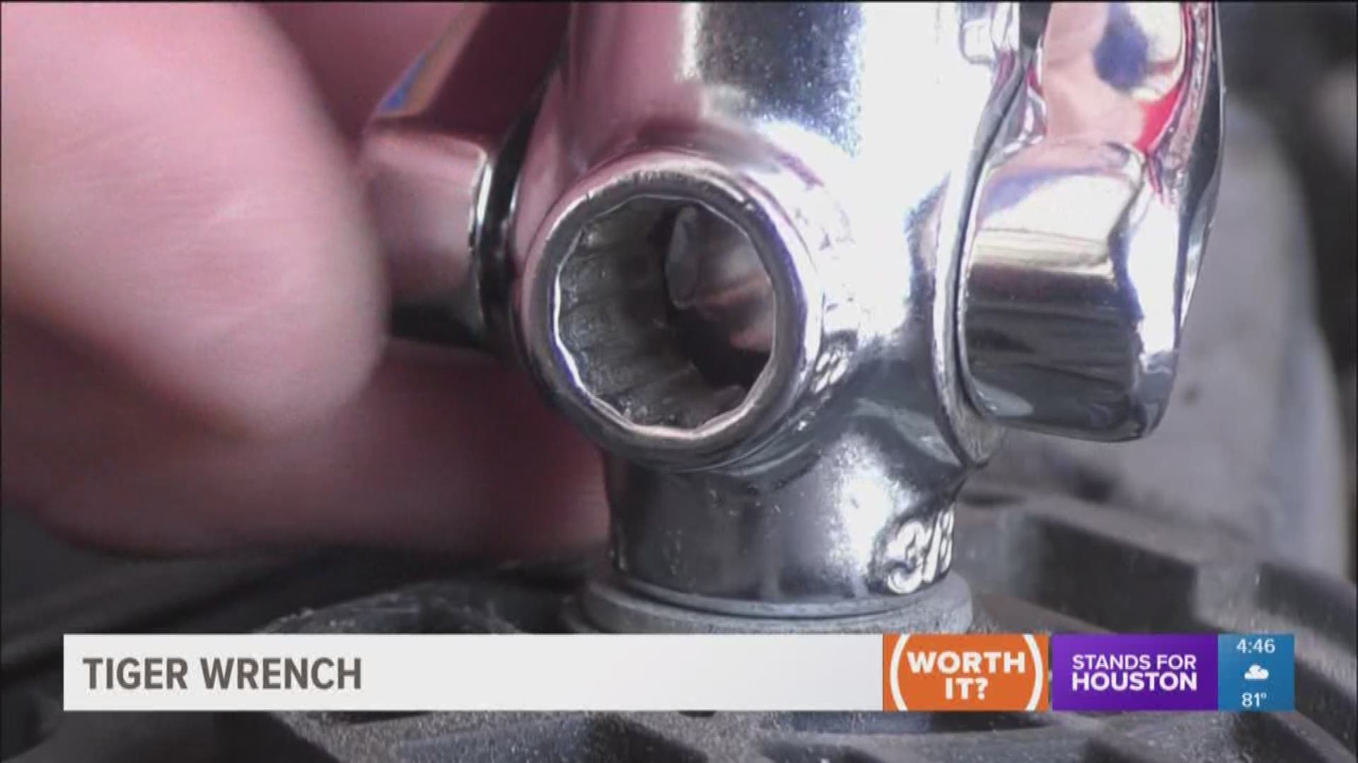 The Tiger Wrench is a multi-socket wrench that says it can replace an entire socket set. Tiffany Craig tried it out to determine if it's worth it.