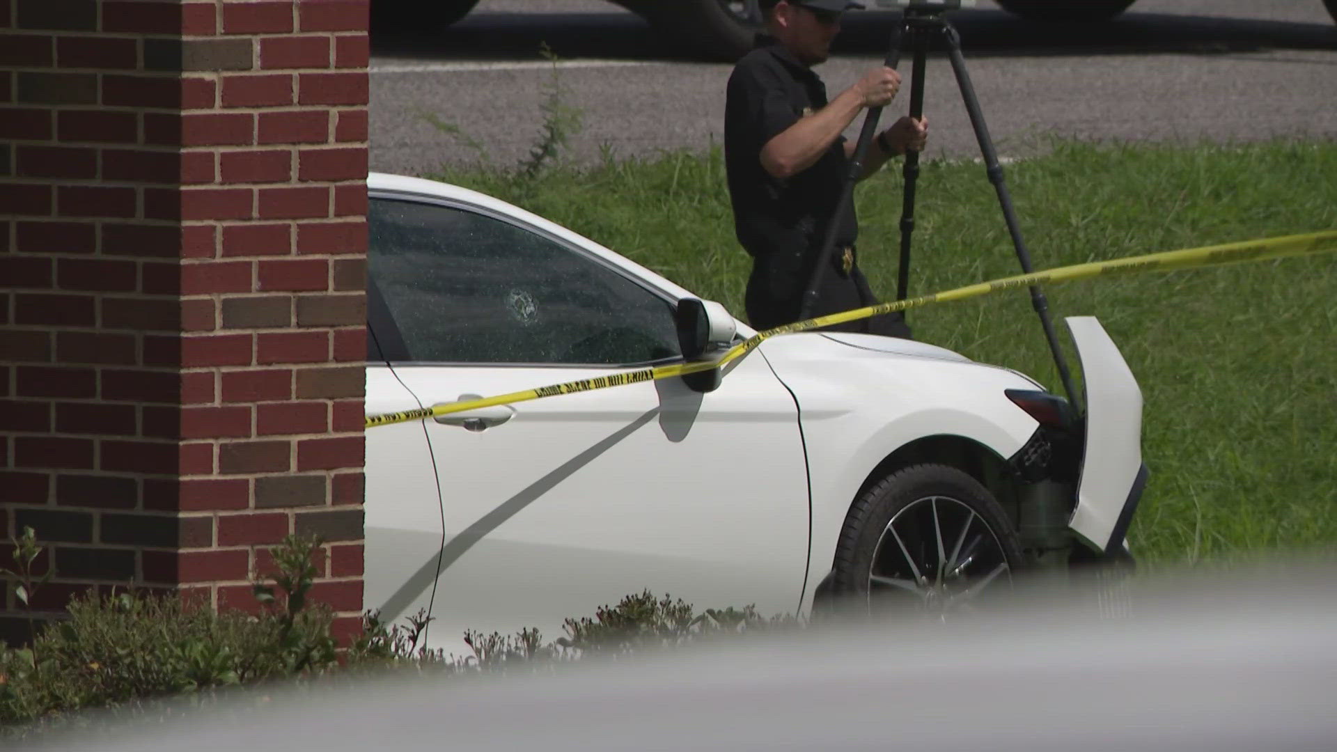 The incident happened along Bellfort Avenue near Highway 6 Saturday afternoon.