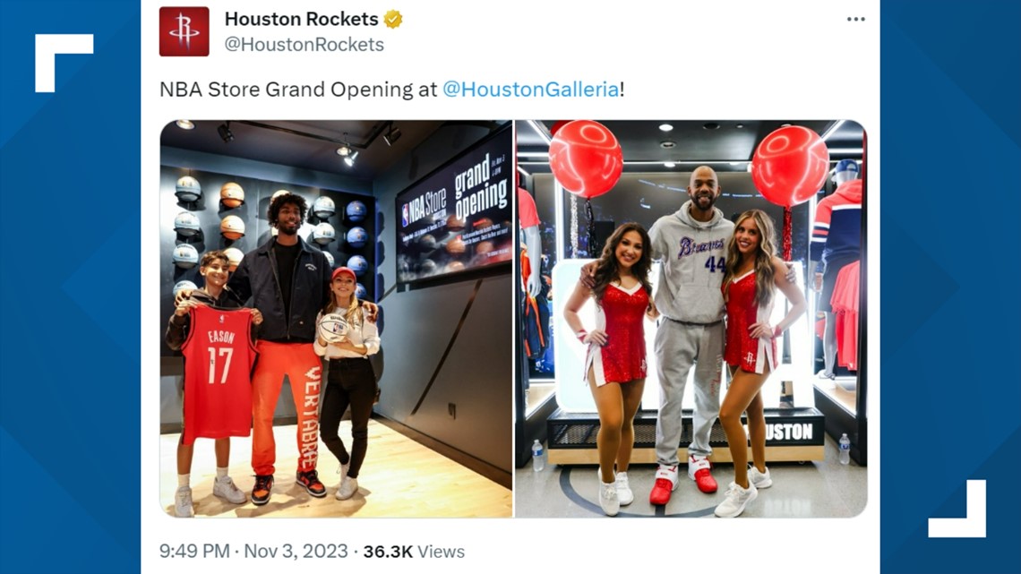 Houston rockets store nba store