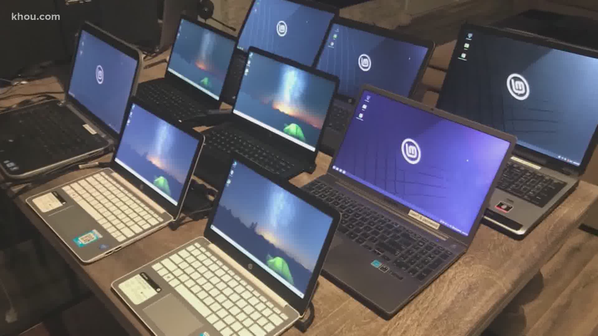 In Galveston ISD, a shipment of Chromebooks isn't expected to arrive until late August, but the virtual school year starts on Aug. 24.