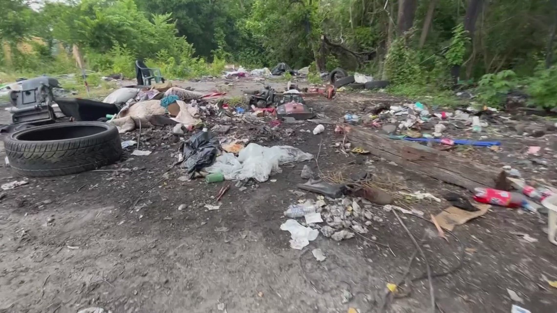 Unclear if discrimination was found during DOJ investigation into illegal dumping in Houston