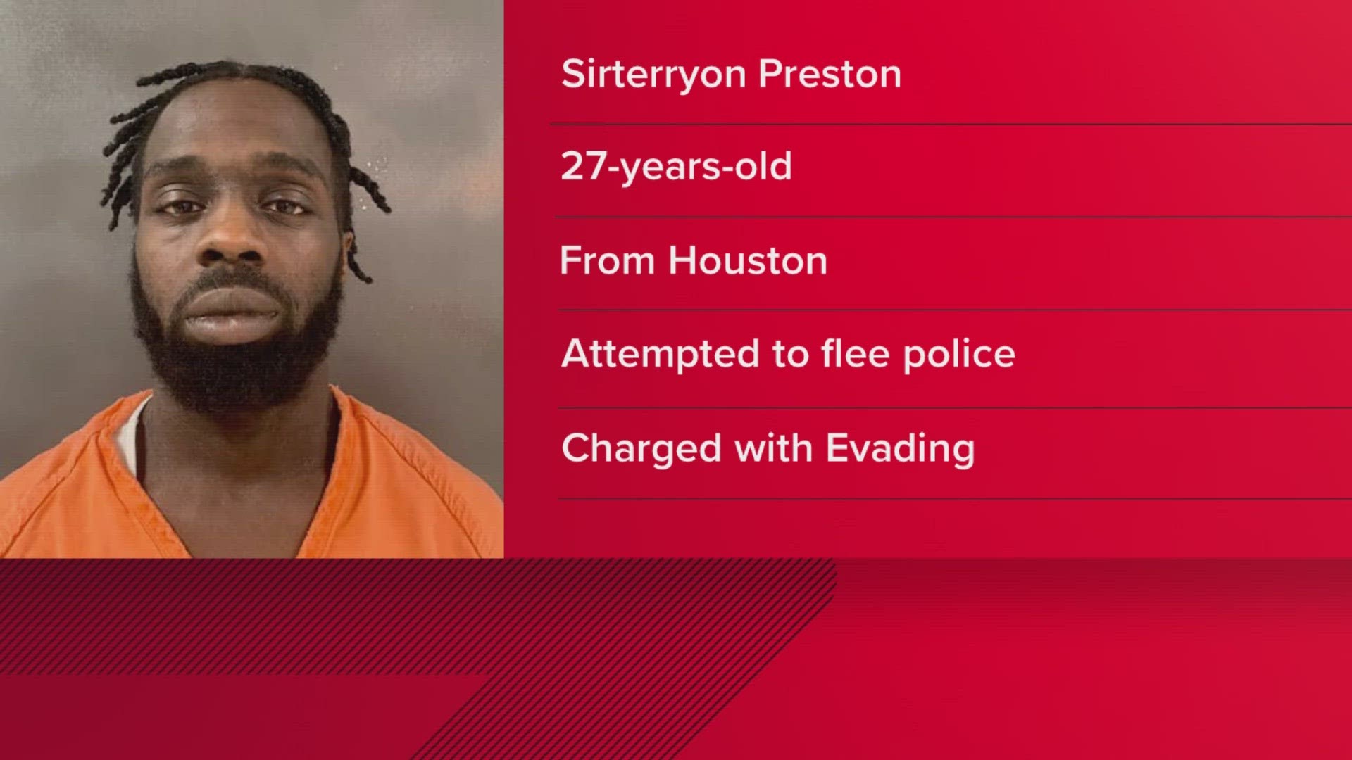 Police in Columbus, Texas arrested Sirterryon Preston, who say said was with the girl.