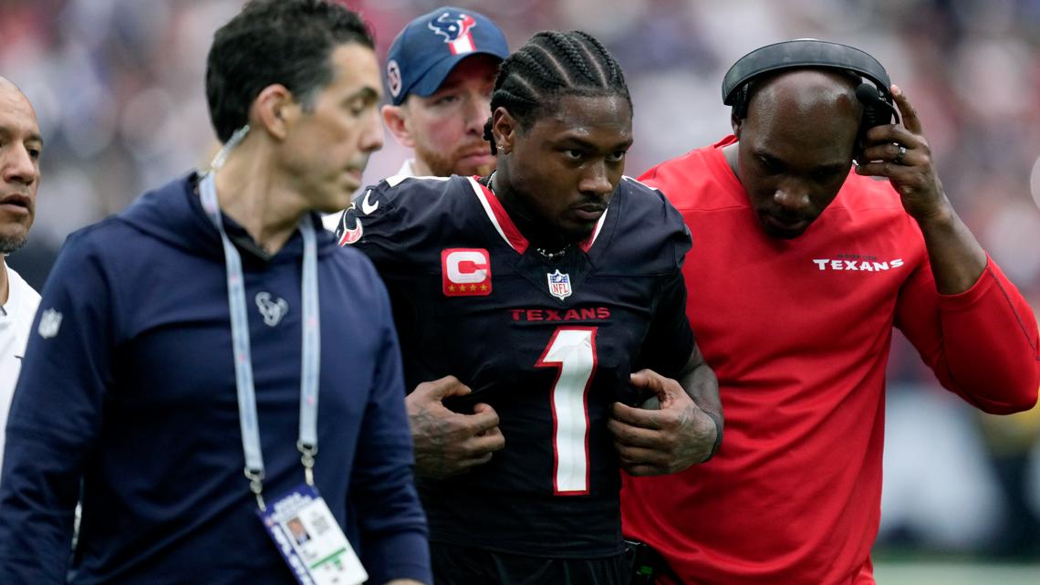 Stefon Diggs injury update Texans receiver out with torn ACL