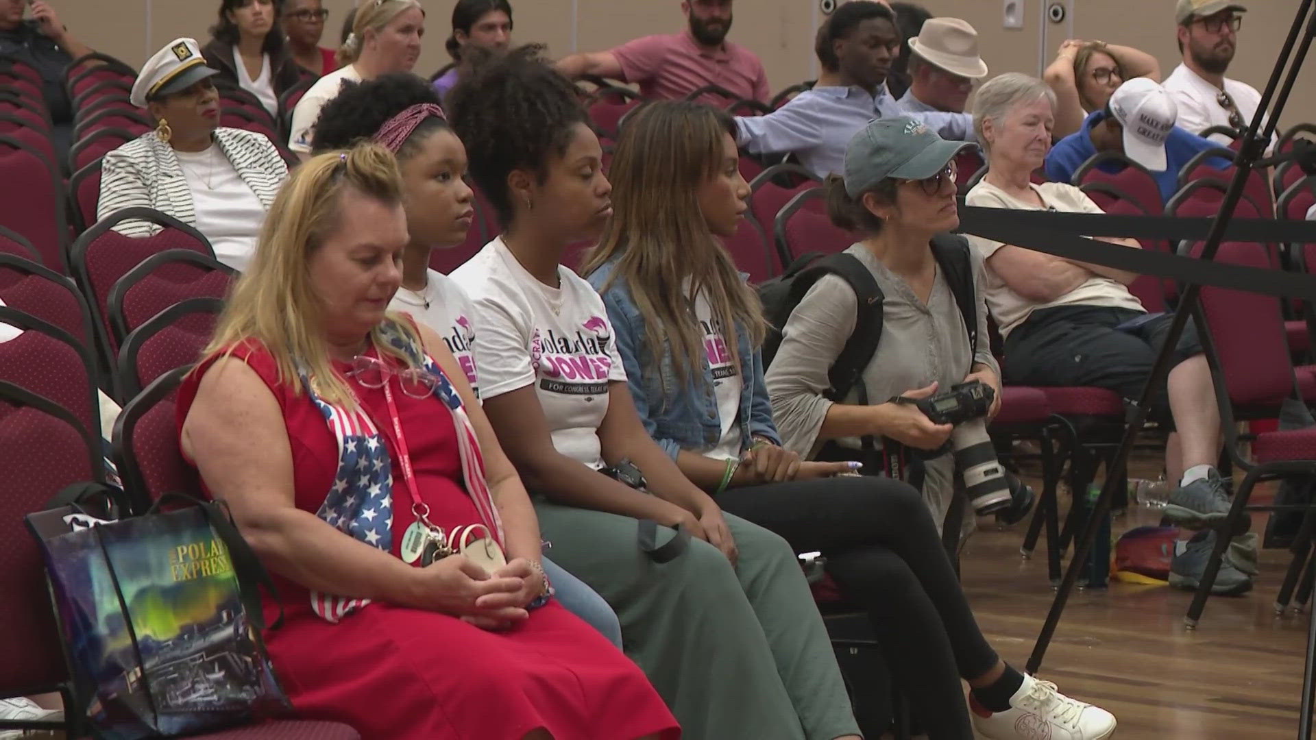 Prominent political figures joined the crowd as tensions reached a boiling point inside the hearing room. There was 7 hours of testimony.