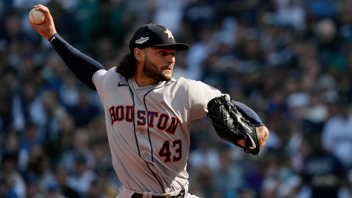 Houston Astros on X: Number 43, Lance McCullers. #Astros home jersey ready  for its MLB debut.  / X