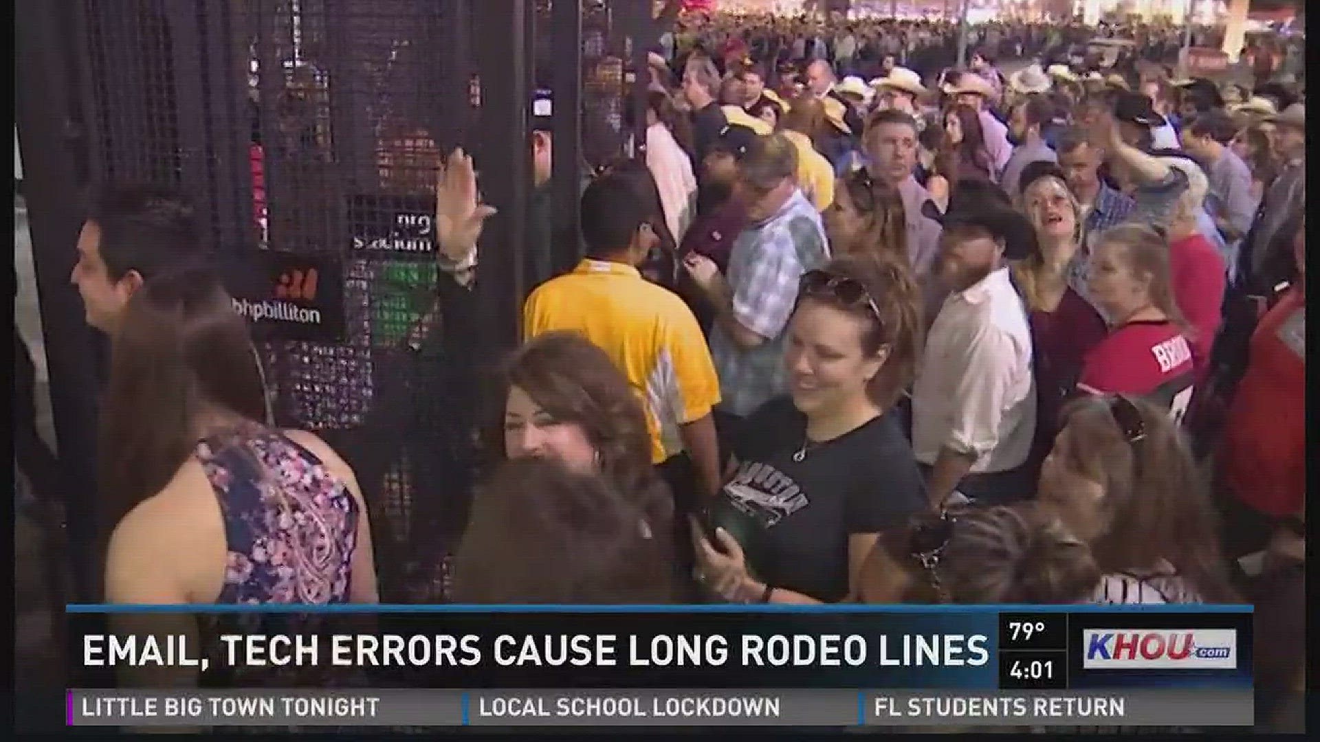 Rodeo officials say they have corrected the errors that led to long lines on opening night.