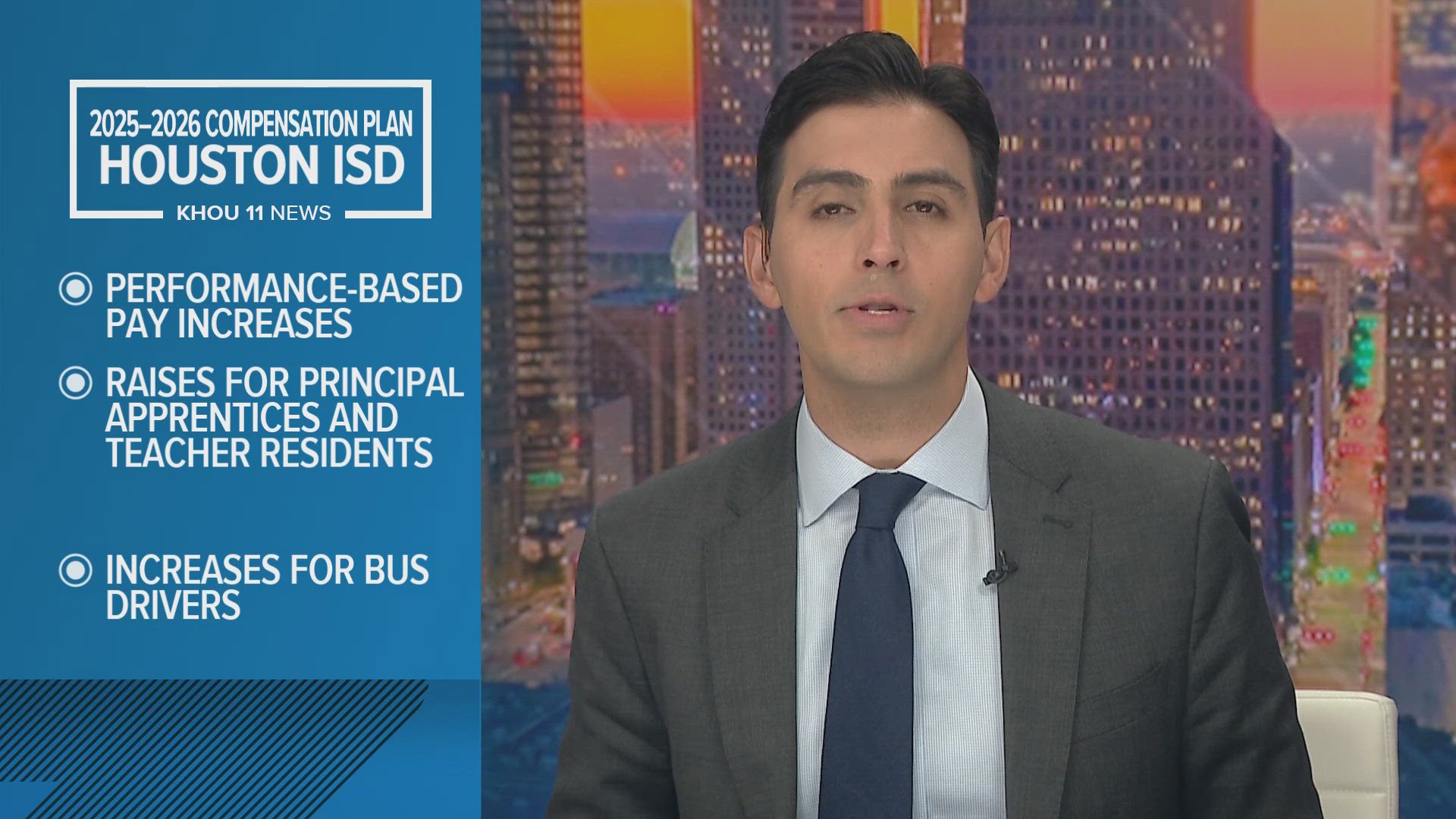 Houston ISD will link teacher raises to 2024–2025 evaluations under its new 2025–2026 pay plan, with additional increases for bus drivers and apprentices.