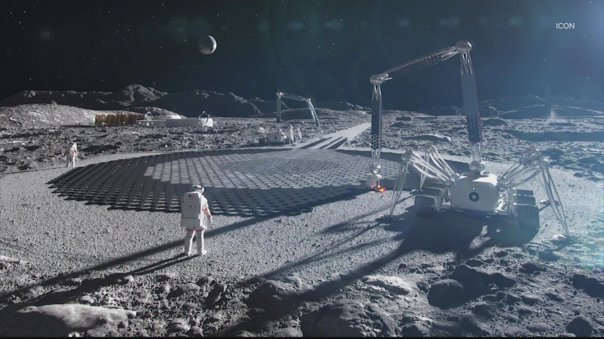 3-D Printed Buildings Coming Soon to a Moon Near You