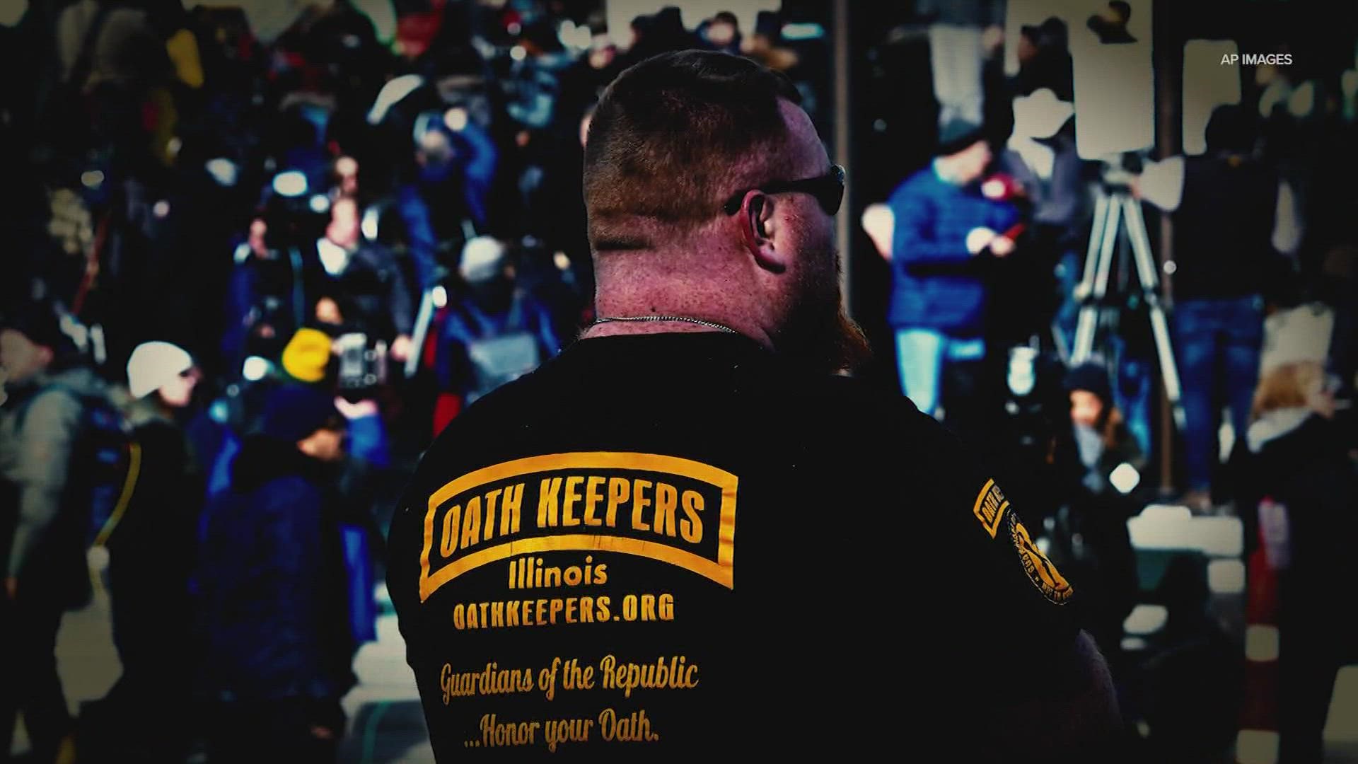 Dozens of law enforcement officers and elected officials from the Houston area signed up and paid dues to the anti-government group Oath Keepers.