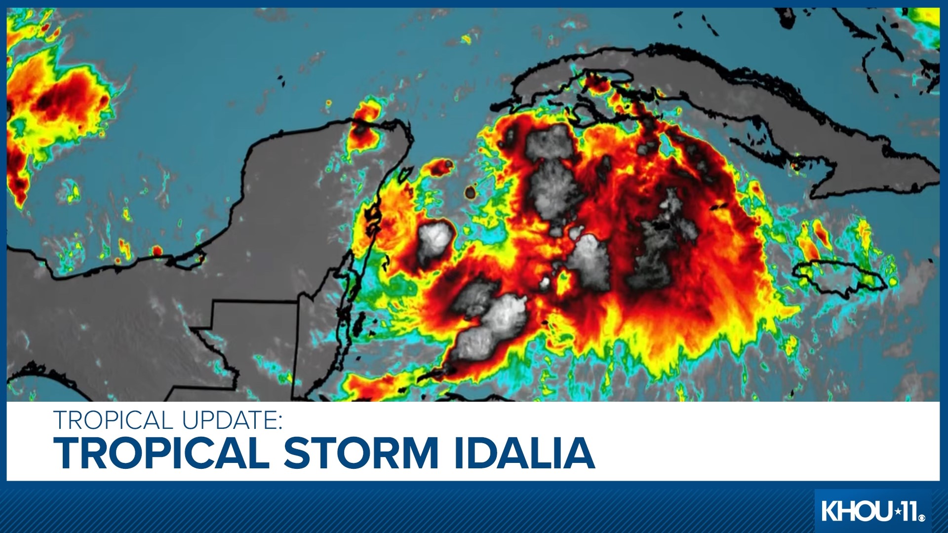 Tropical Update: Tracking Newly Formed Tropical Storm Idalia | Khou.com