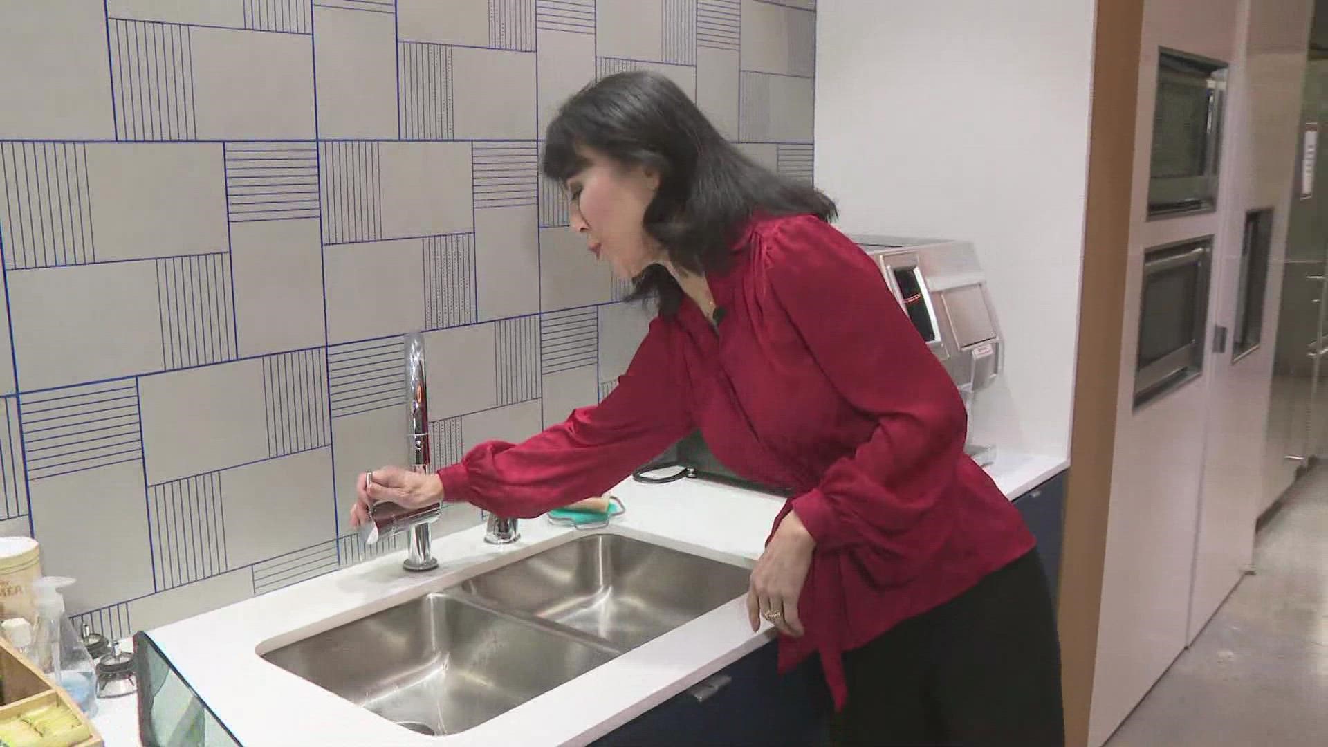 The City of Houston is asking residents not to drip their faucets to prevent water pressure from falling. But the county suggests trickling water overnight.