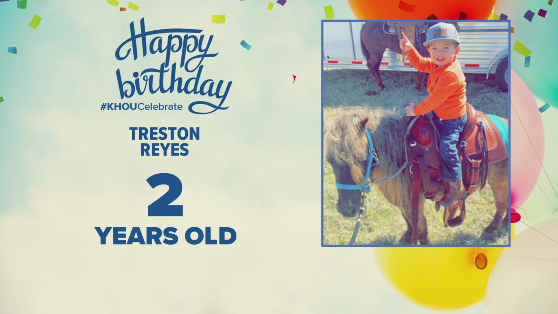 We want to celebrate with you! Text a photo and info about someone celebrating an anniversary or birthday to (713) 526-1111.