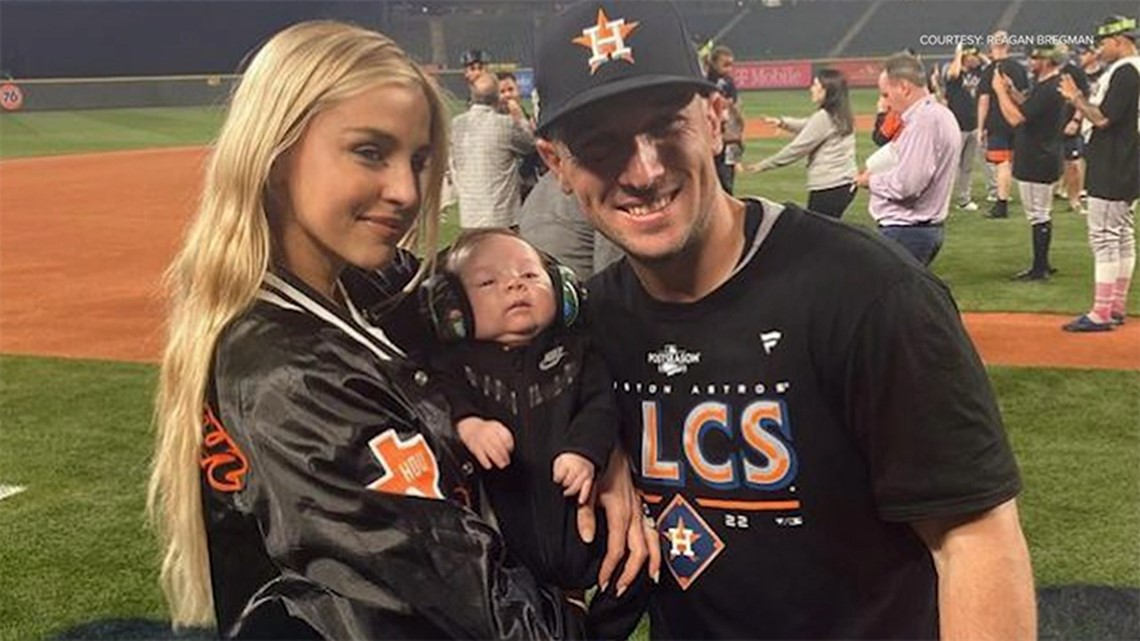 Astros' Alex Bregman and wife Reagan expecting first child