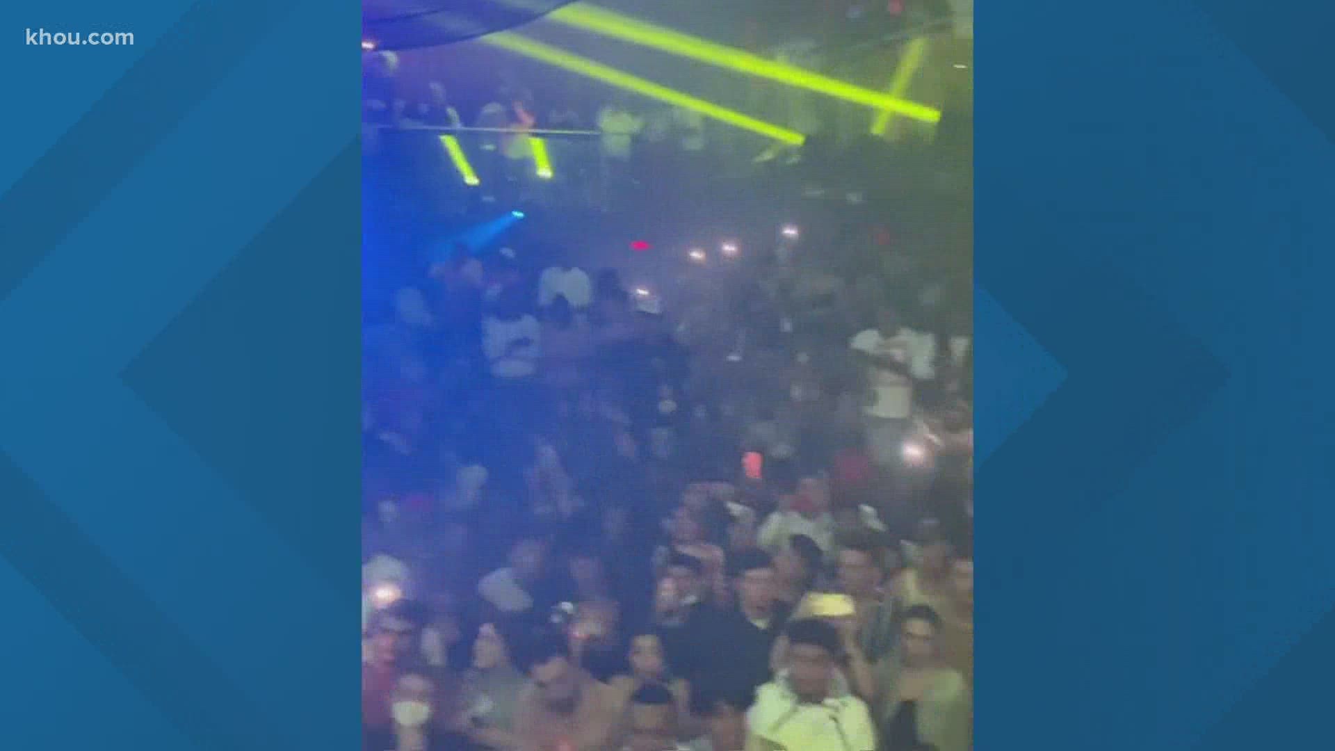 Mayor Turner responds to viral video of maskless crowd at club 