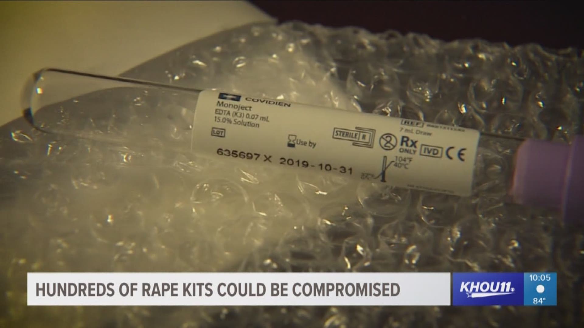 Hundreds of rape kits in Harris County could have been compromised. KHOU 11 Investigates found out the Harris County District Attorney sent out letters to suspects and their attorneys.