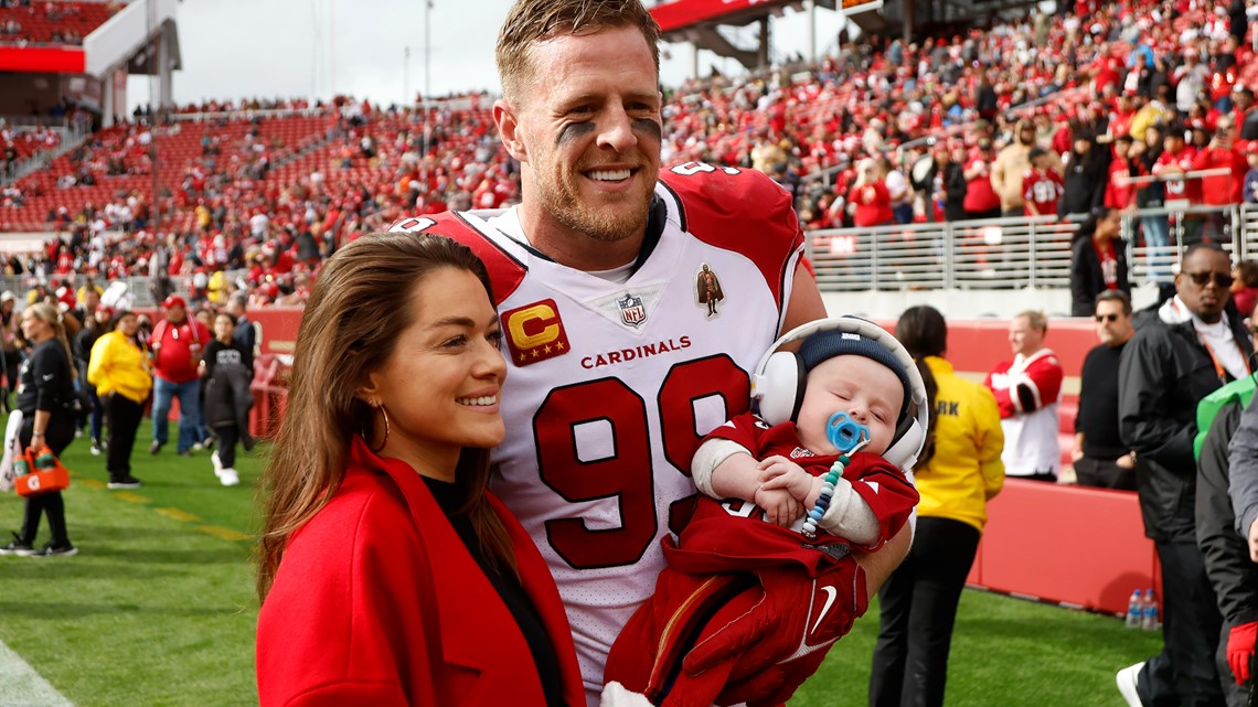 J.J. Watt Overcome With Emotion Watching A Video Tribute To Him