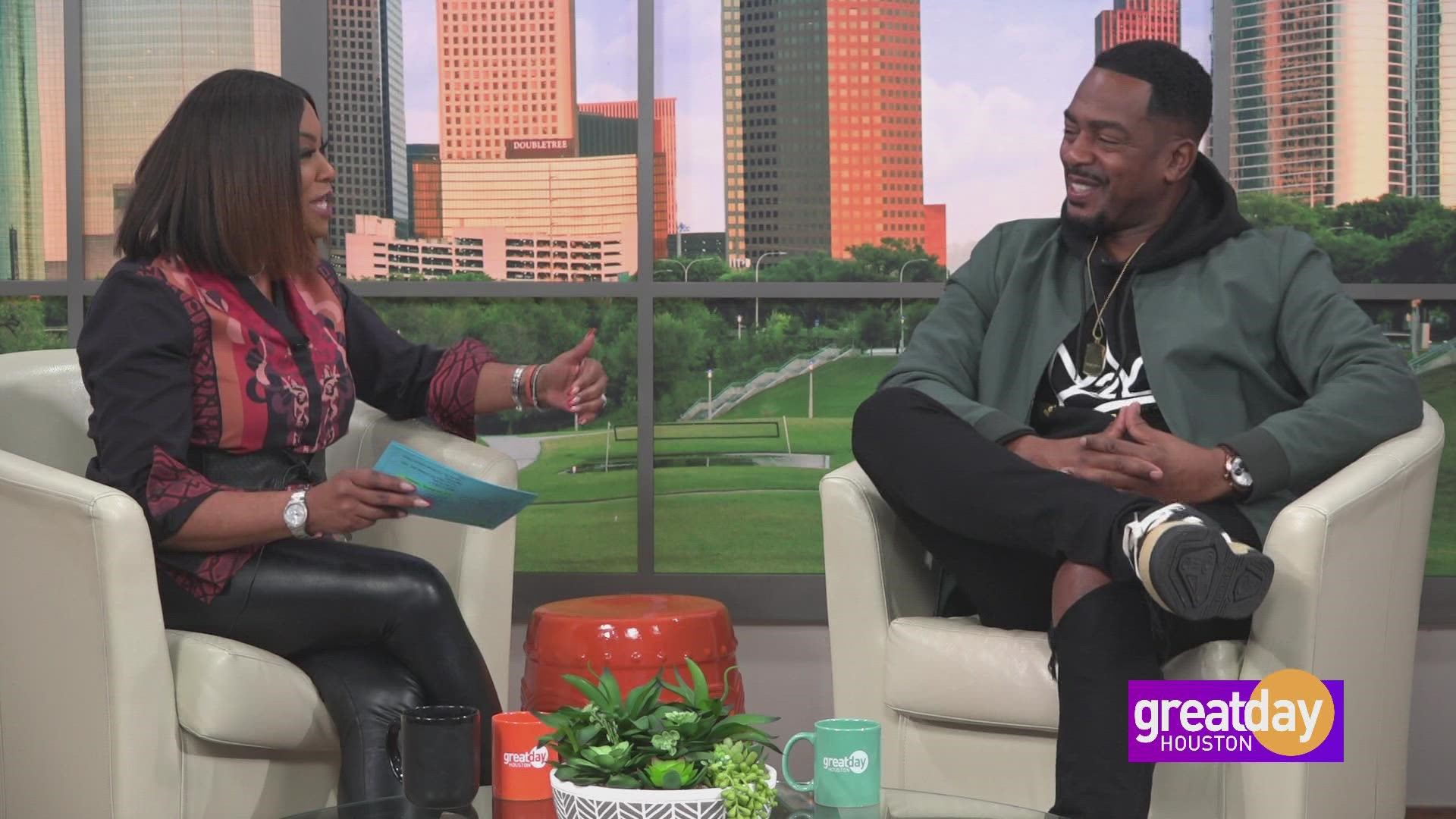 Bill Bellamy is revving up for his new comedy