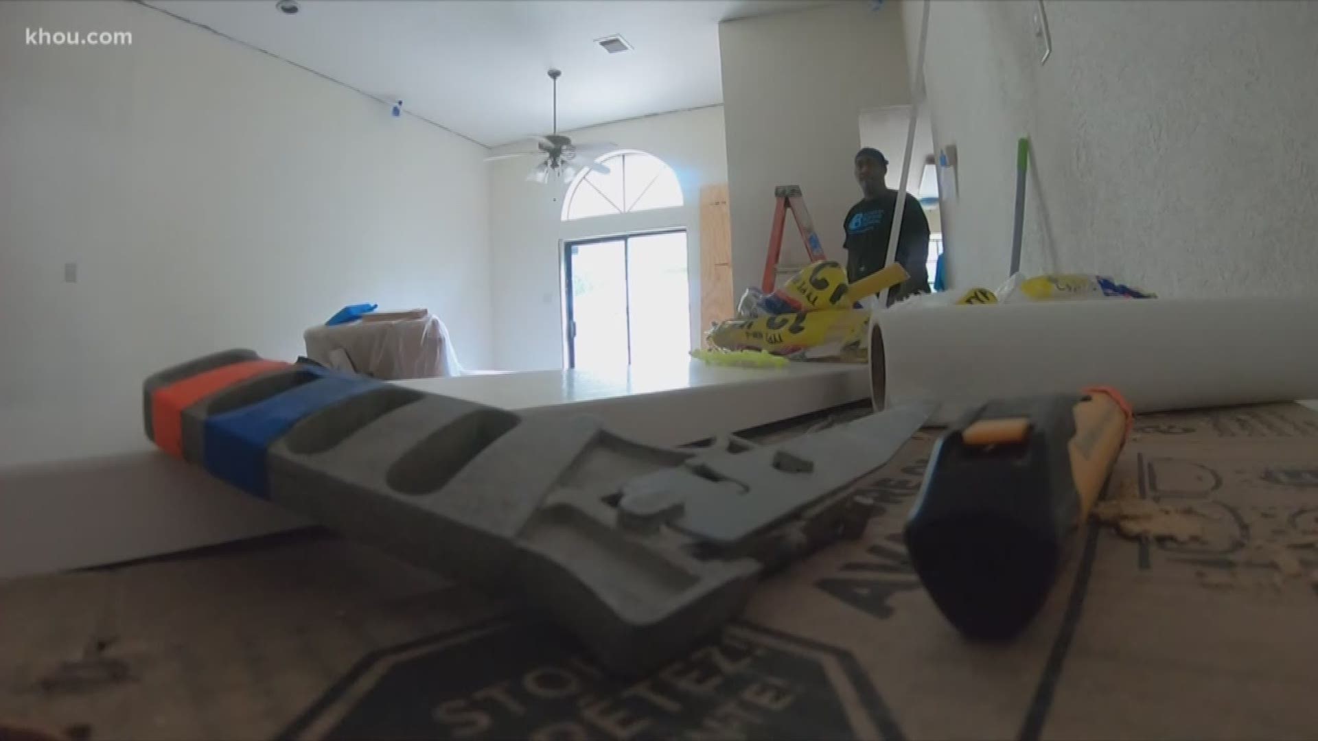 Lots of people are still trying to get back on their feet after Hurricane Harvey. Some are still rebuilding their homes two years later.