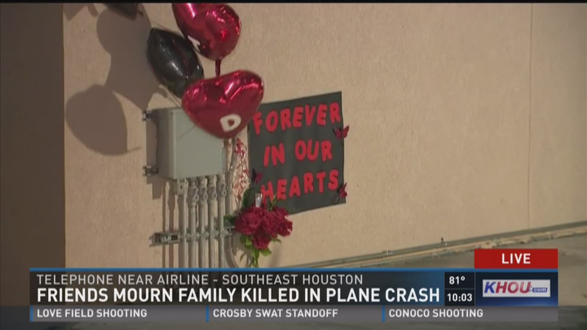 Friends, loved ones mourn family killed in plane crash near Hobby ...