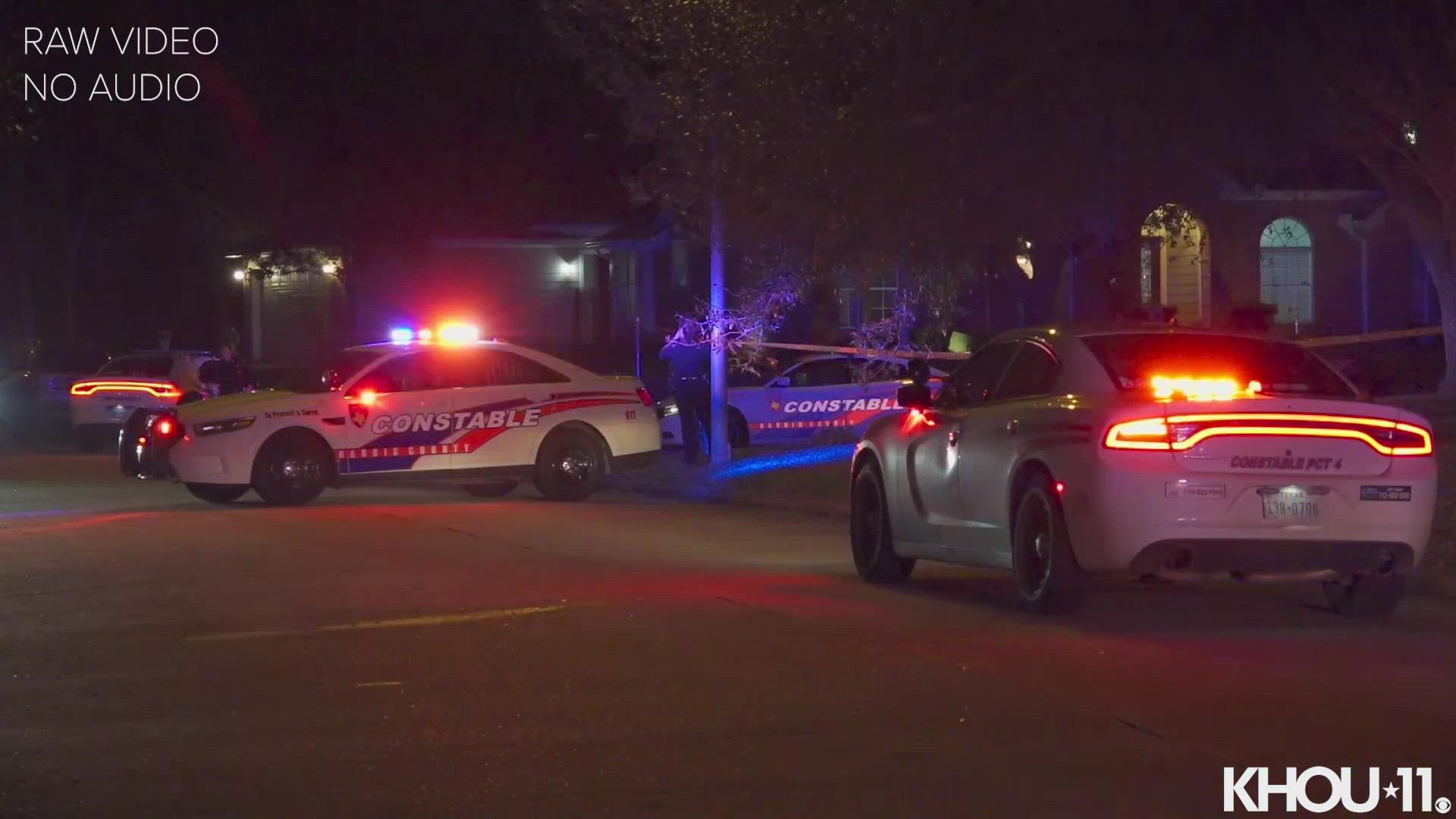 A man was killed Monday in a fight in north Harris County, according to Sheriff Ed Gonzalez.