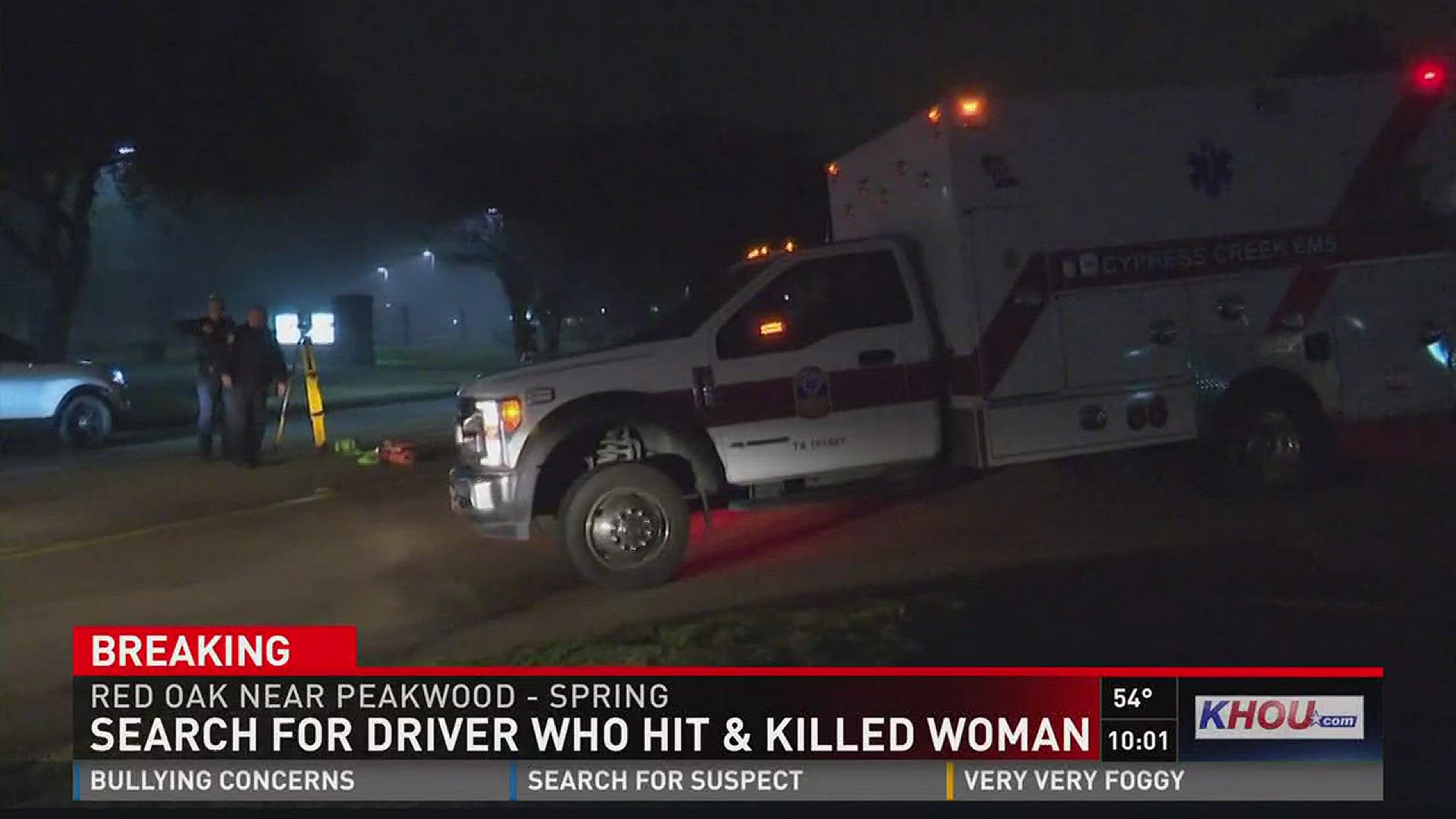 A woman was killed in a hit-and-run in Spring on Tuesday evening, authorities say.