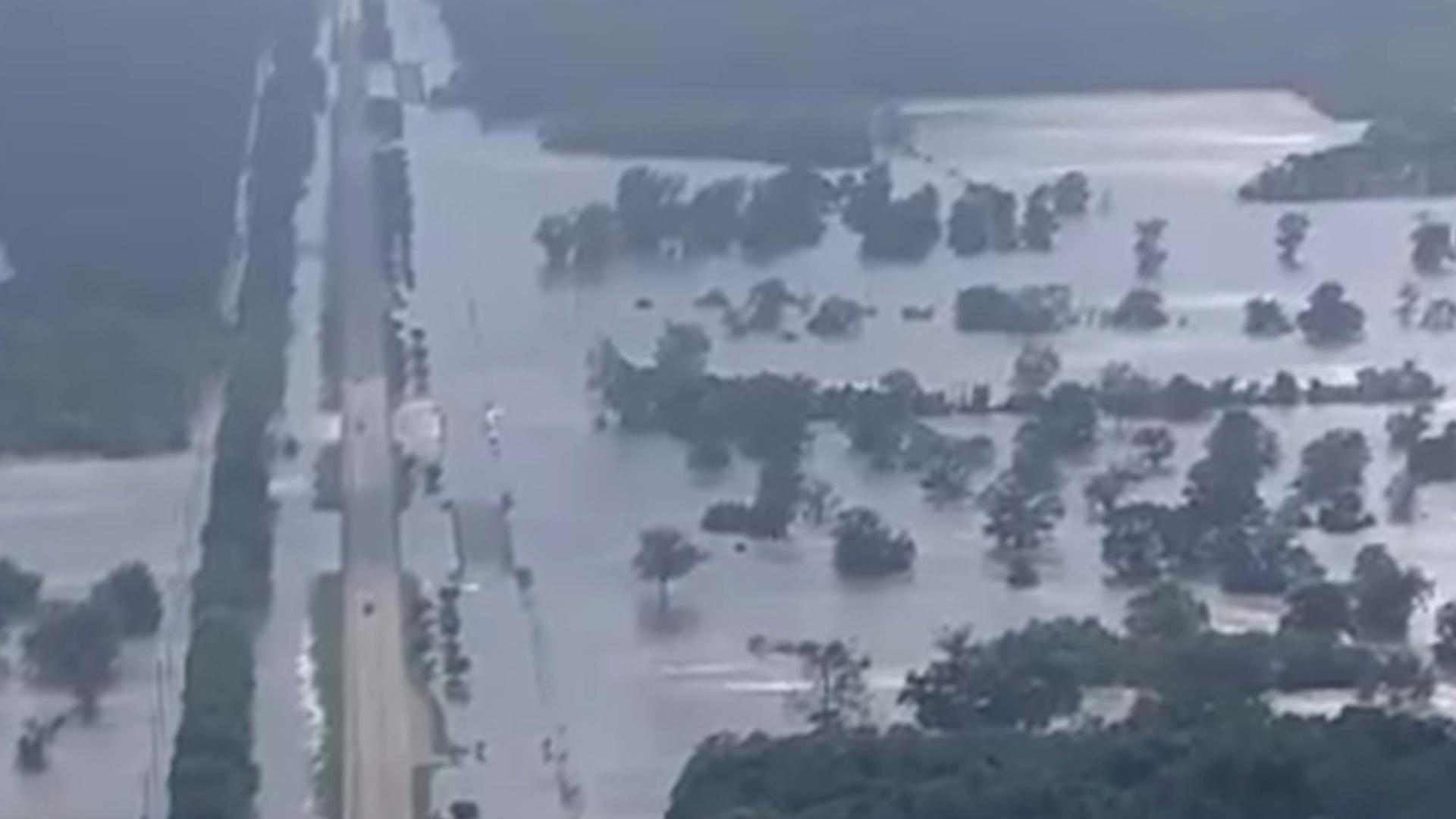 Liberty County, Texas: US 90 reopens at Trinity River | khou.com