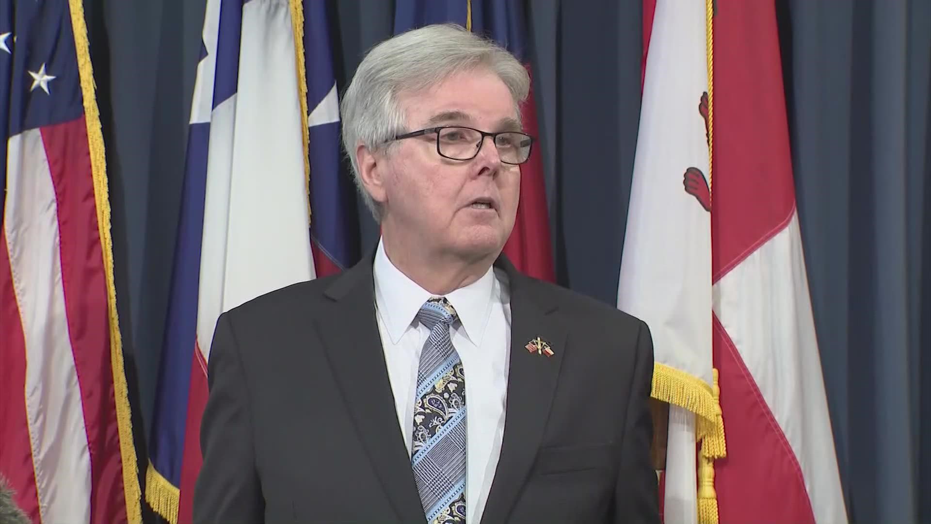 Patrick said lawmakers have an “extraordinary opportunity” to shape the future of Texas at the start of the next legislative session, which begins Jan. 10.