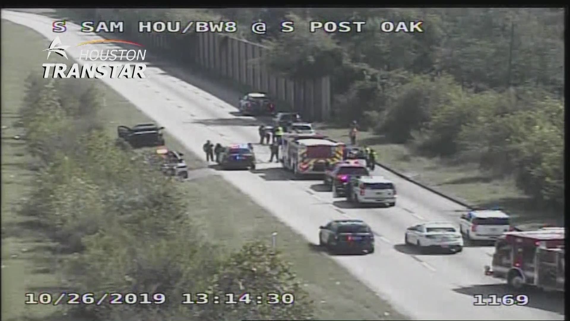 Precinct 7 deputy injured in crash on Beltway 8 feeder road | khou.com