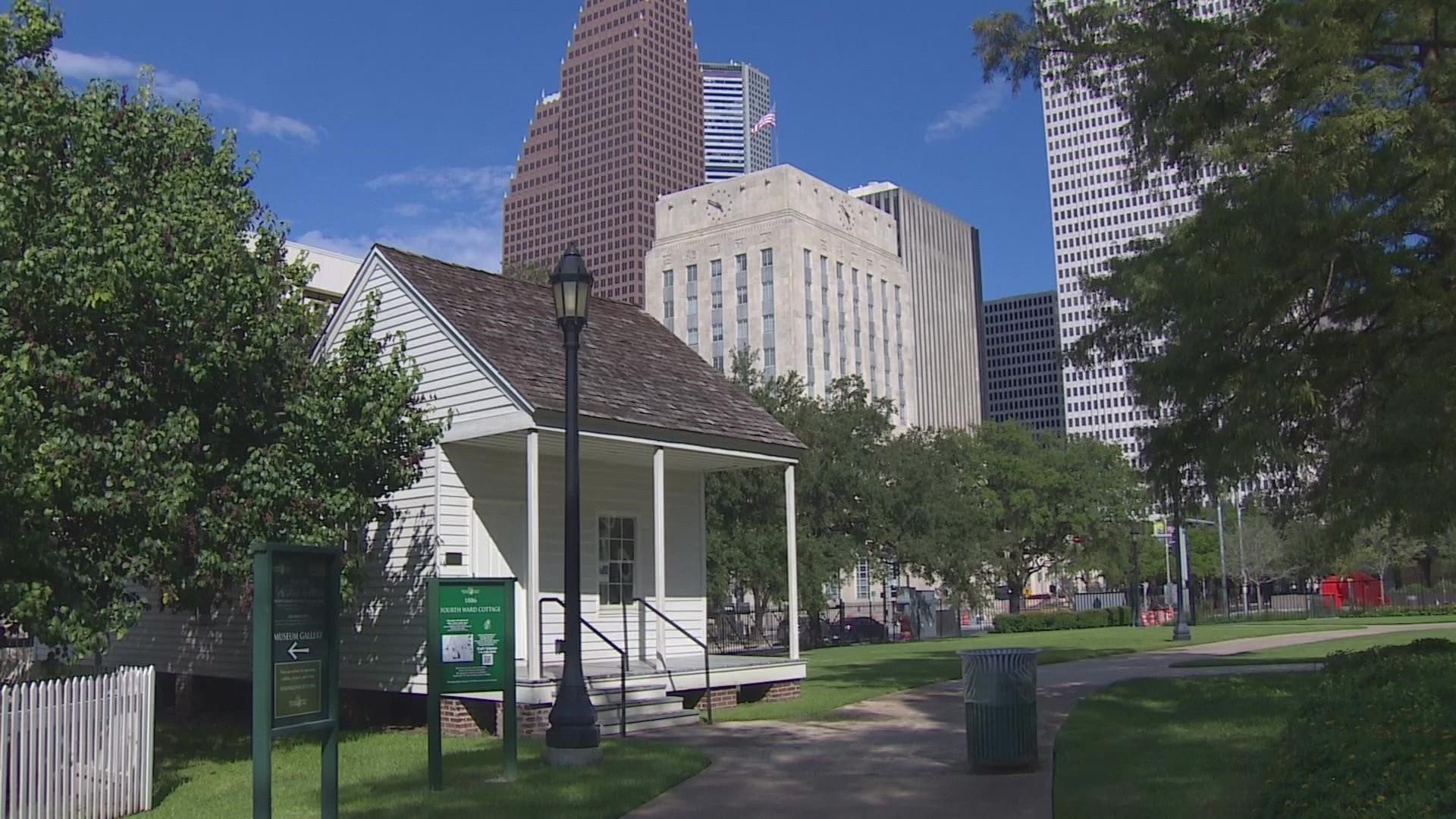 The city's birthday celebration provided attendees a window into Houston's past.