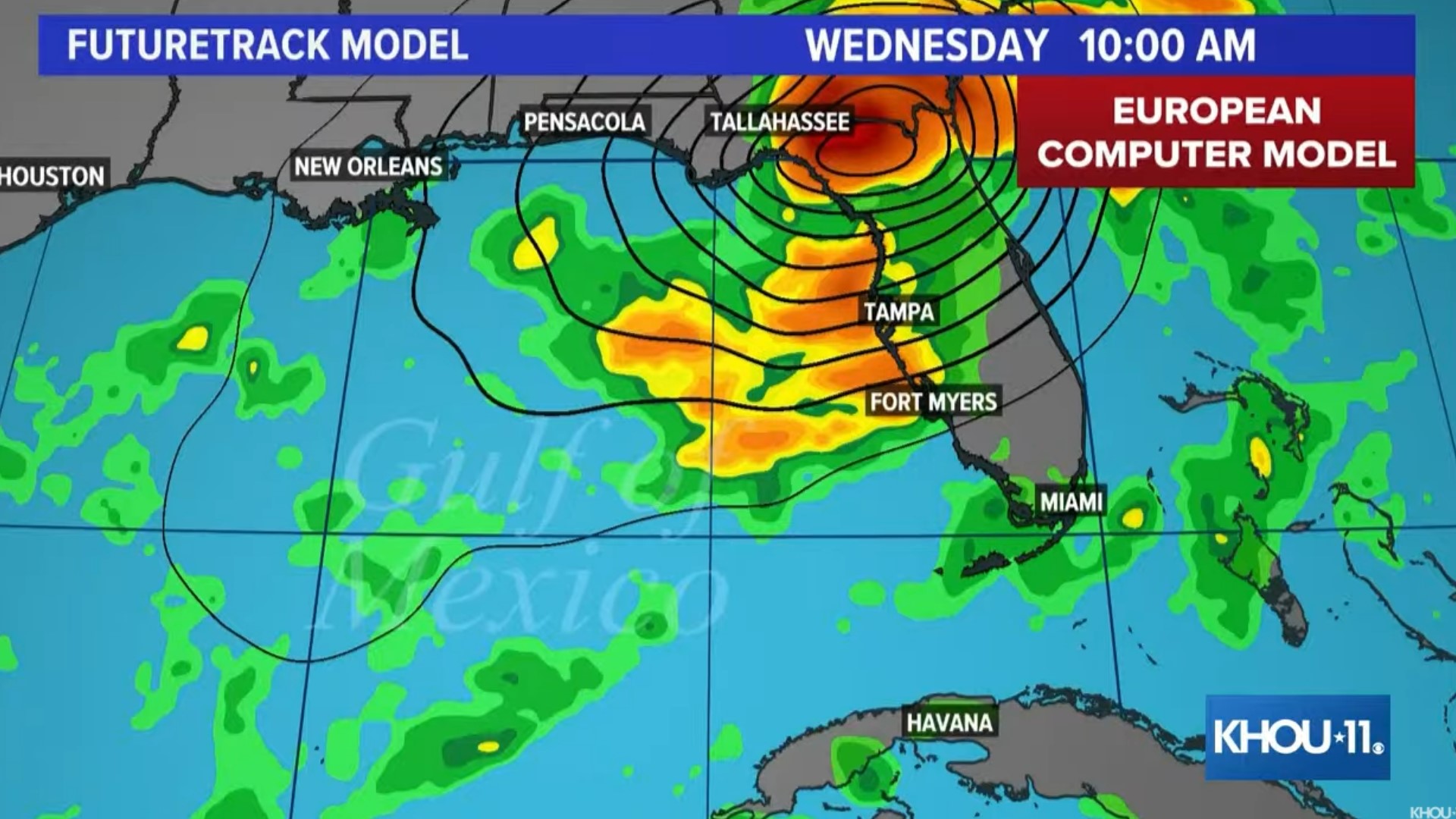 Tropical Storm Idalia Update Projected Path Forecast Cone 7191