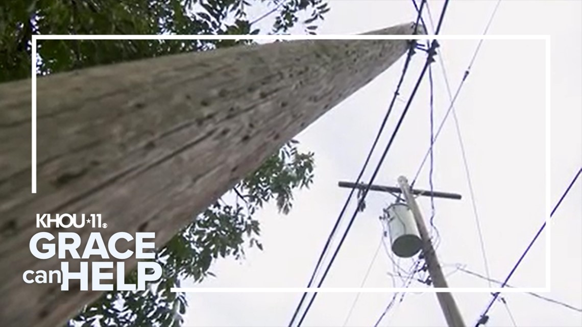 Texas City leaning utility poles: Grace White gets them removed - Vimarsana News