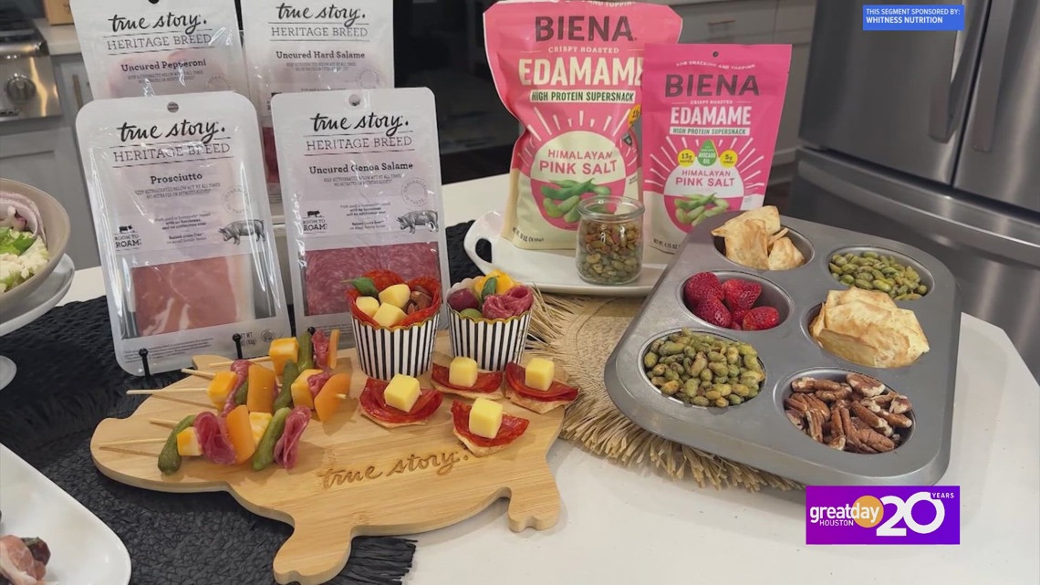 Registered dietitian Whitney Stuart shares protein and fiber packed foods for better health, smarter snacking, and weight control.