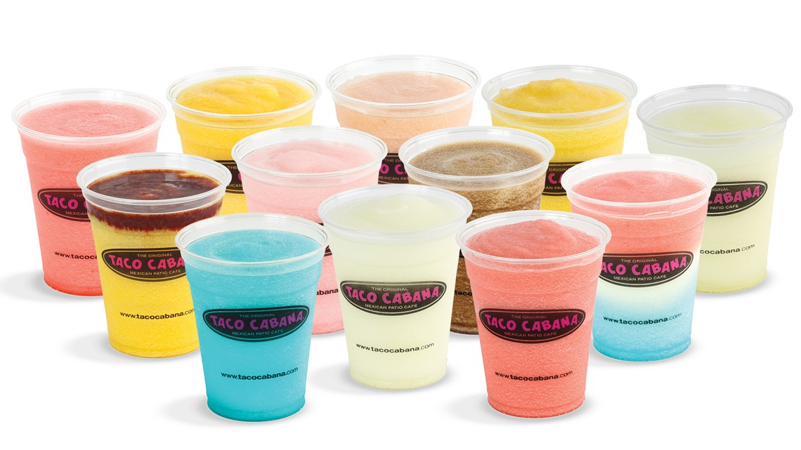 Taco Cabana has 12 new margarita flavors, including Dr Pepper