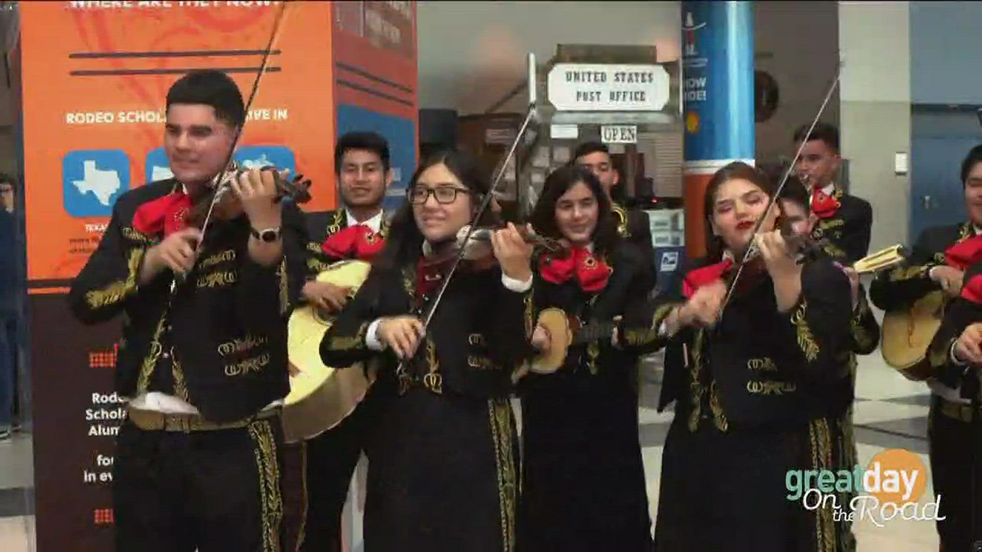 A performance from one of the participants of this weekend's Mariachi Invitational