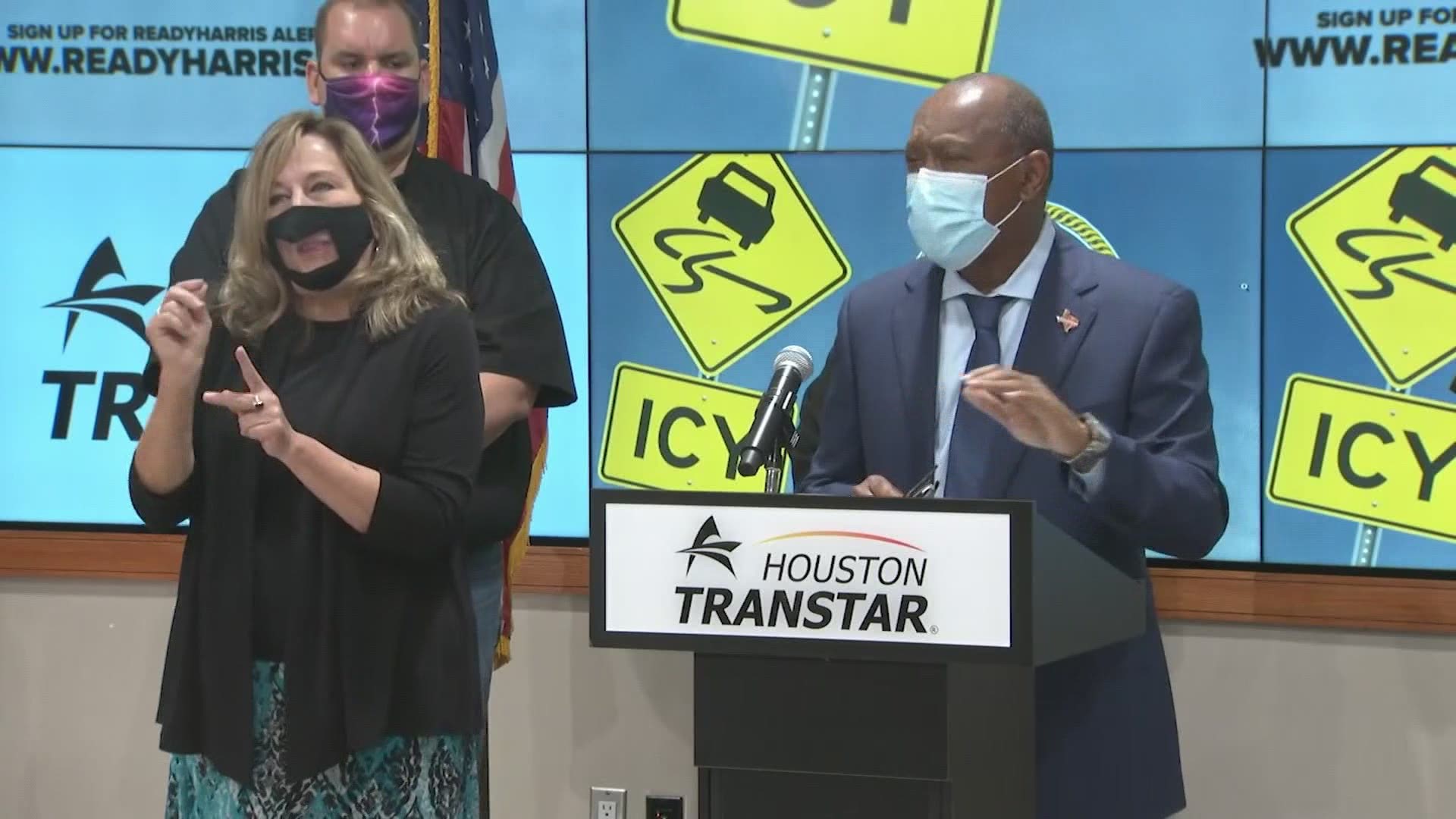 Both Mayor Turner and Judge Lina Hidalgo said the worst of the severe weather will begin Sunday and encourage residents to stay home through Tuesday.