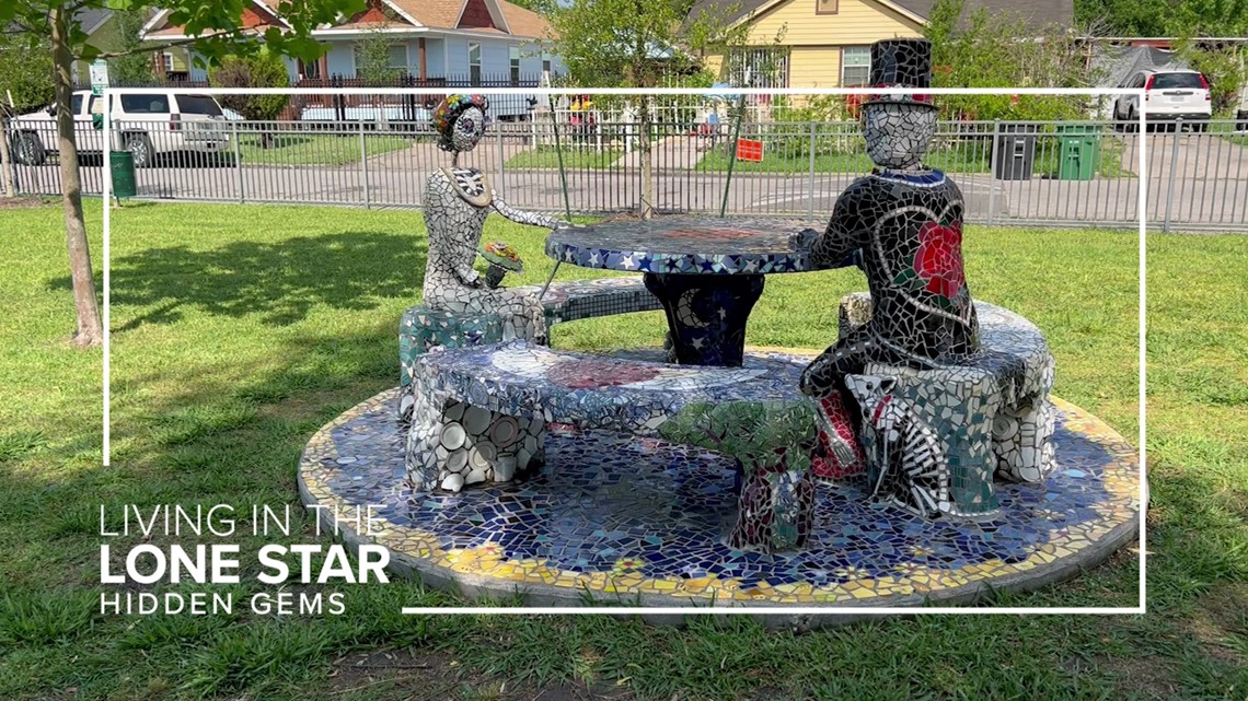 'It’s absolutely a hidden gem' | Thousands of pieces make up Smither Park mosaics