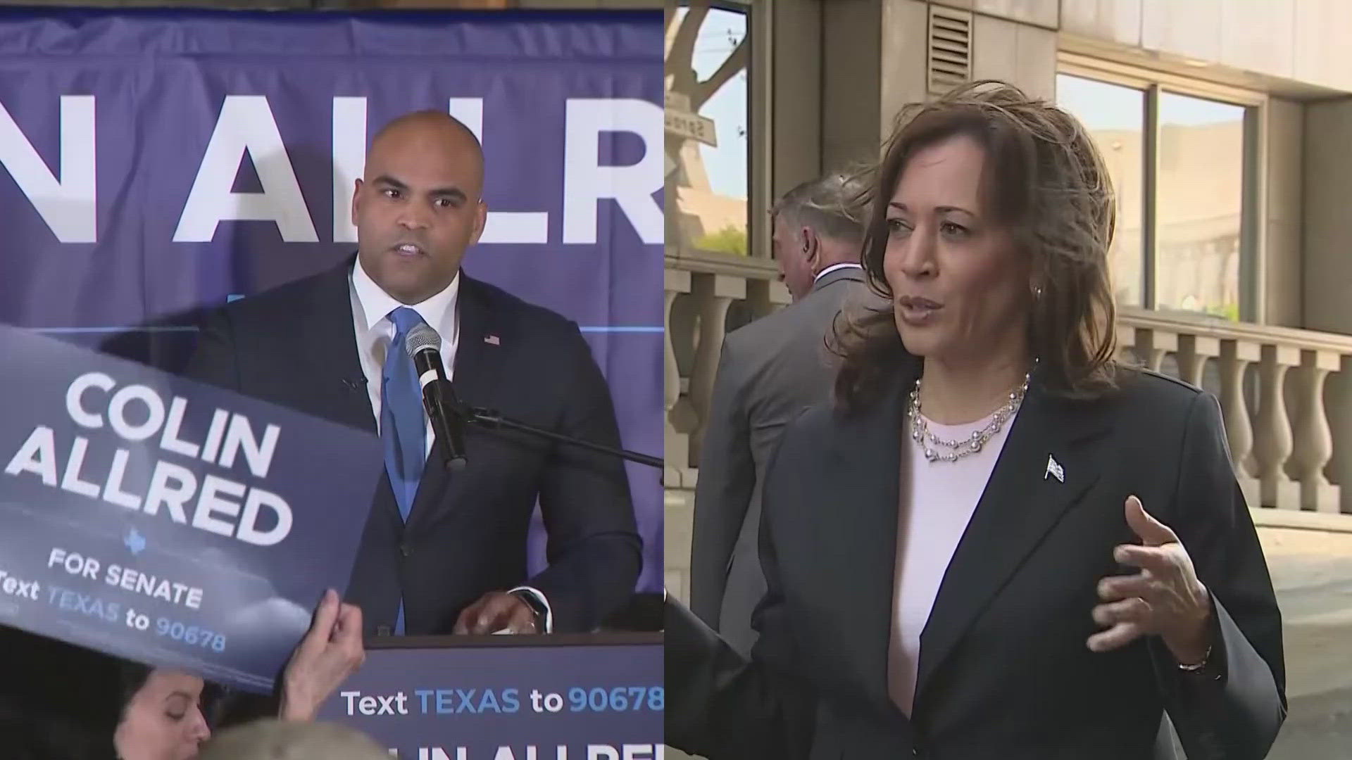 President Joe Biden's bombshell decision to drop out of the presidential race and endorse Kamala Harris will impact Congressional races, including Cruz vs. Allred.