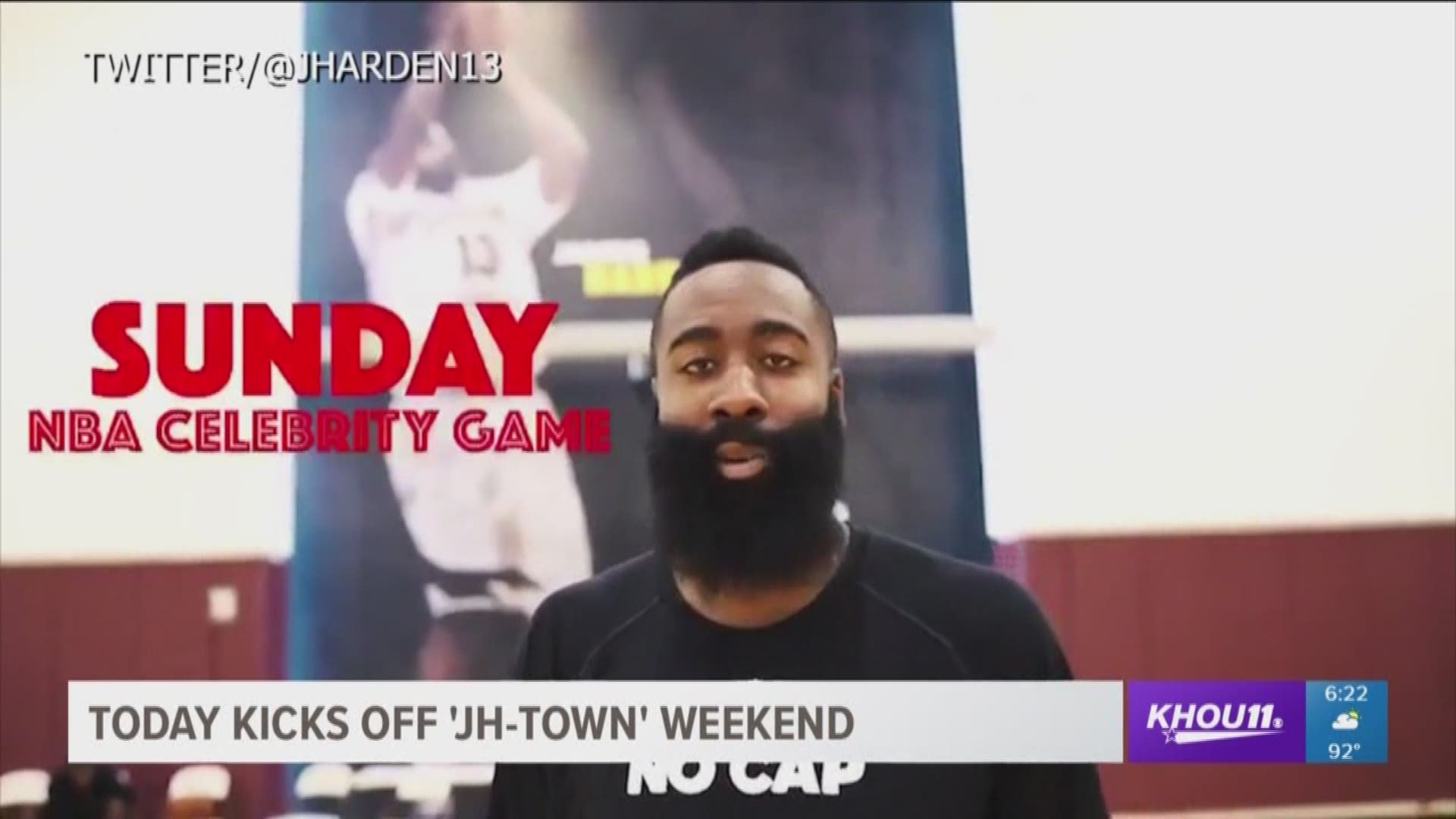 Rockets star James Harden is kicking off "JH-Town Weekend" with events set to raise money for his foundation.