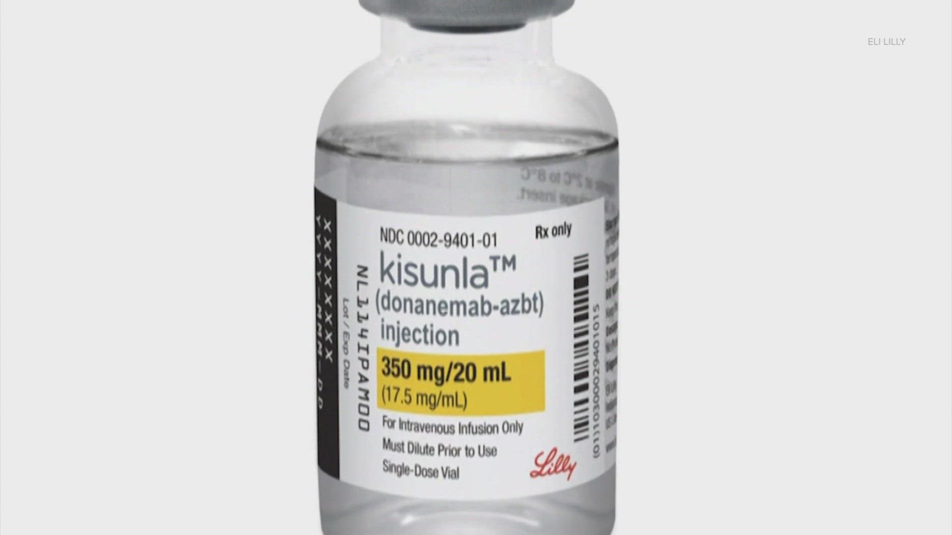 The FDA-approved drug, Kisunla, produced by Eli Lilly, can slow the brain's decline in the early stages of the disease.