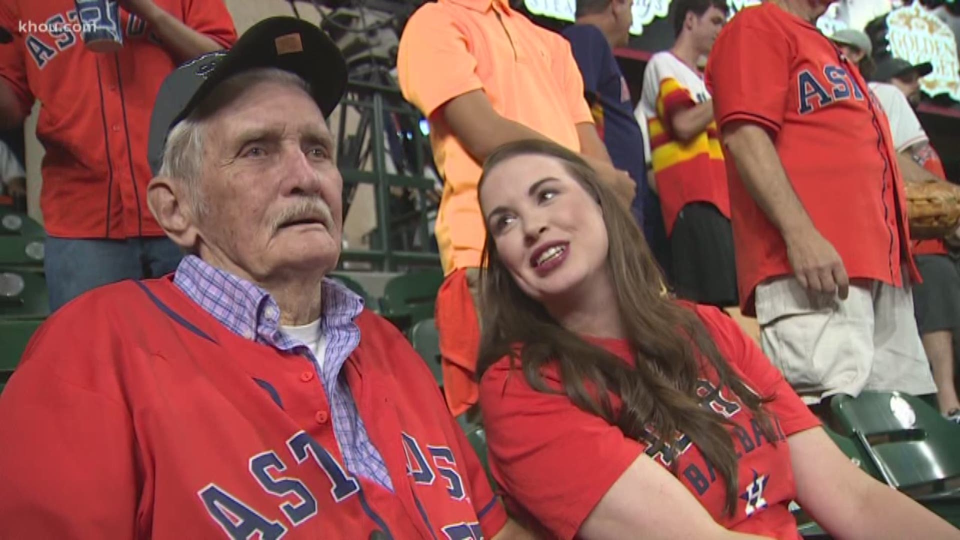 The final score wasn't the outcome 87-year-old Jack King and his granddaughter Courtney were hoping for, but the memories they made were priceless.