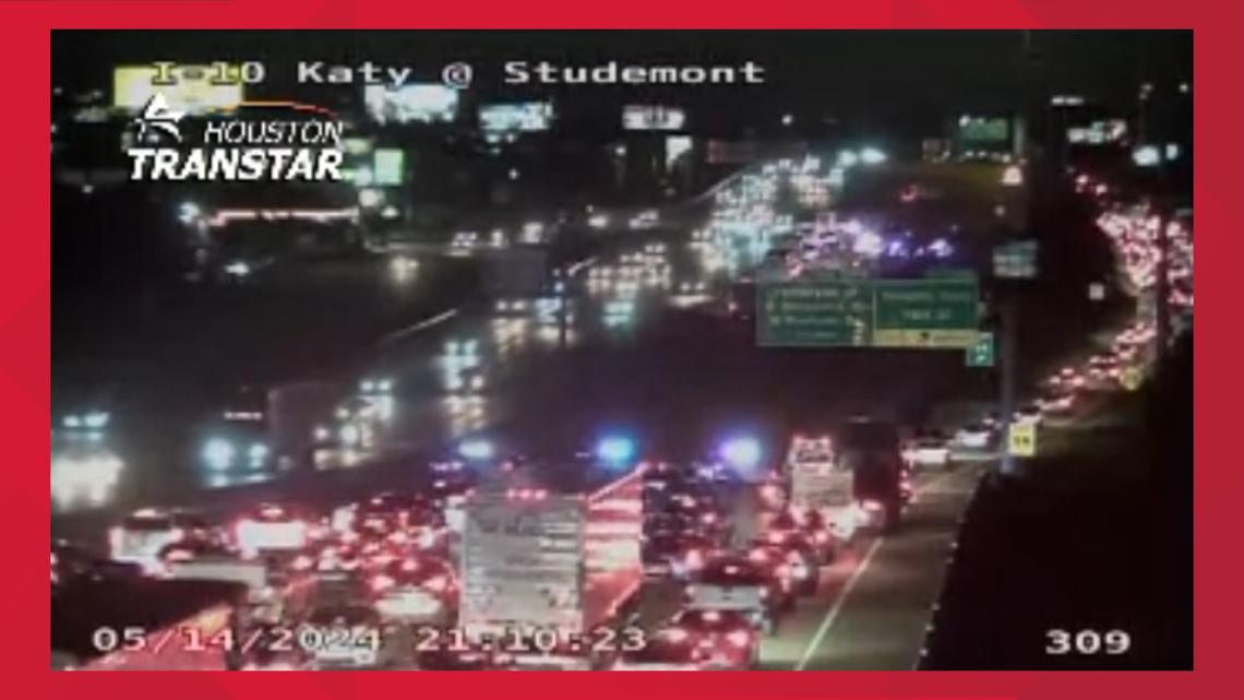 Houston traffic: Fatal crash shuts down Katy Freeway westbound | khou.com – KHOU.com