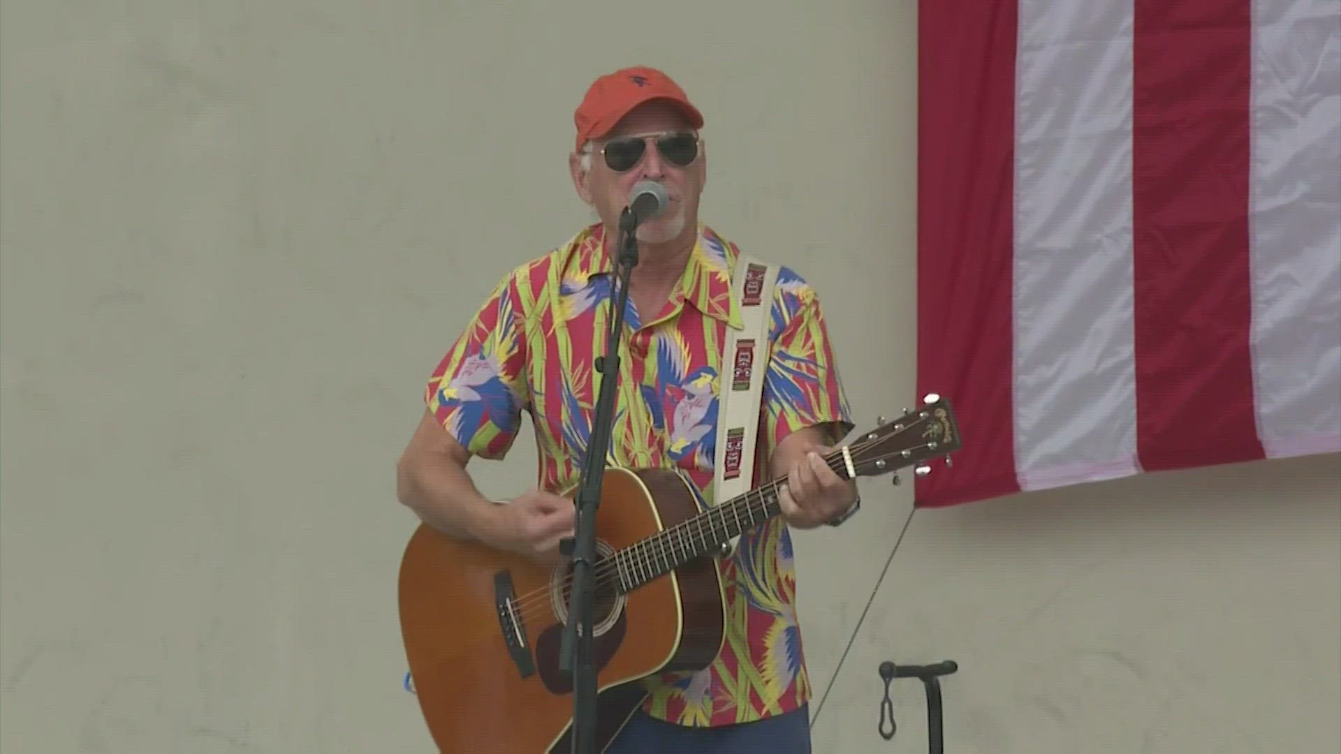 The "Margaritaville" singer shared a message with fans about some recent health issues.